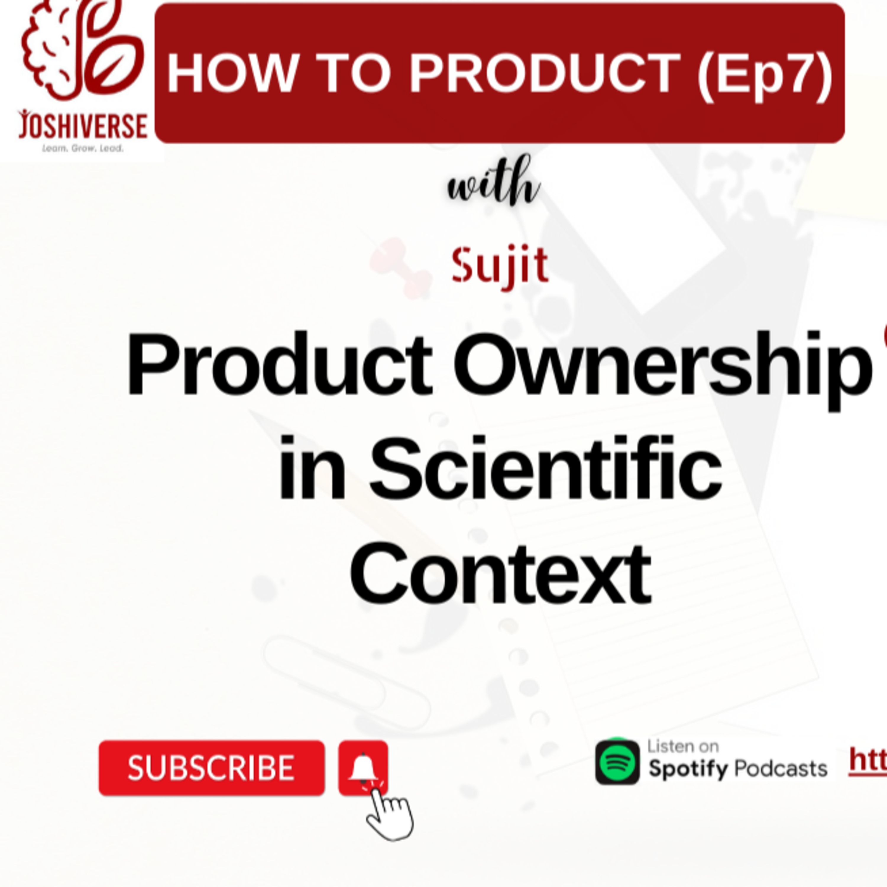 Product Ownership In Scientific Context (How to Product -Ep 7A) episode artwork