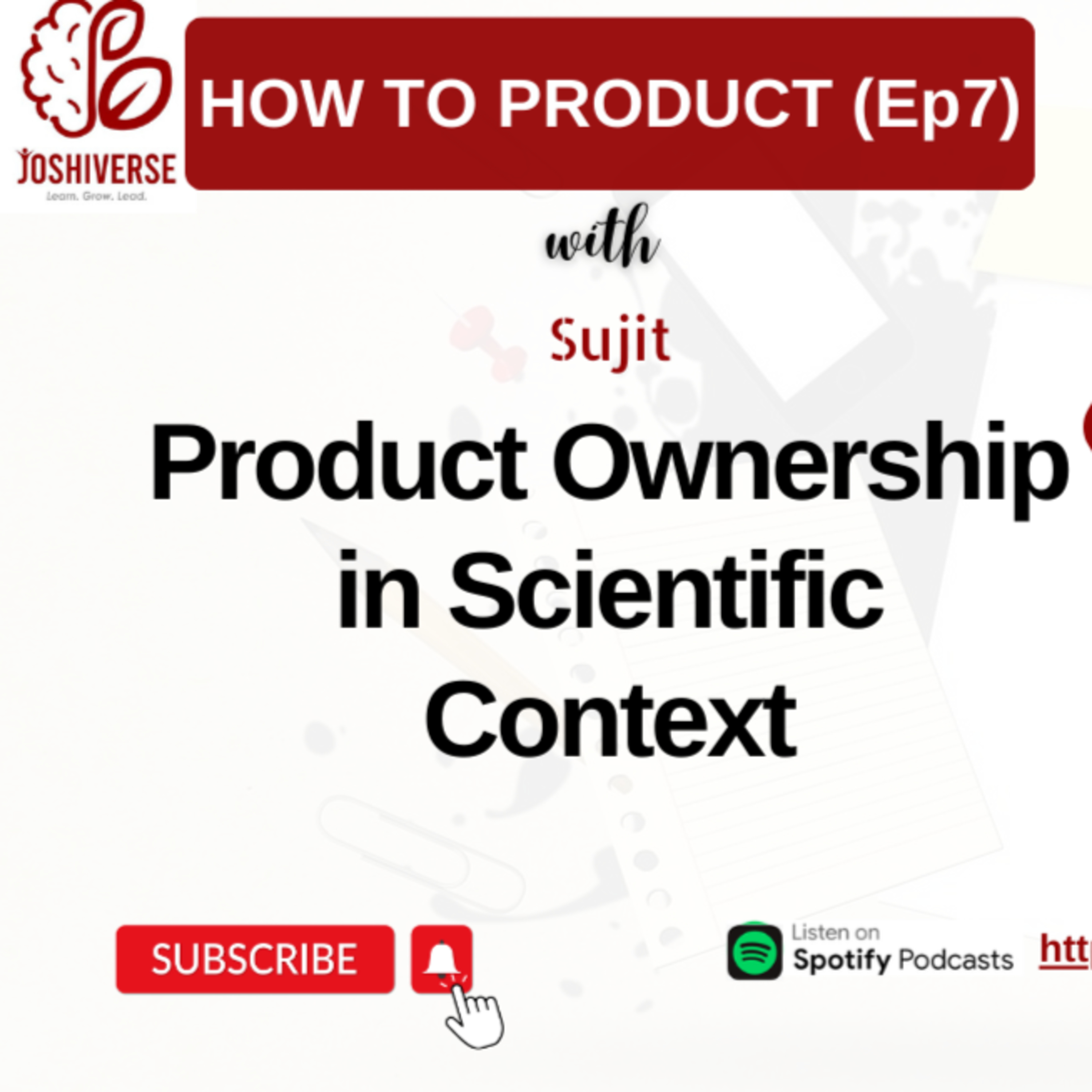 Product Ownership In Scientific Context (How to Product -Ep 7B) episode artwork