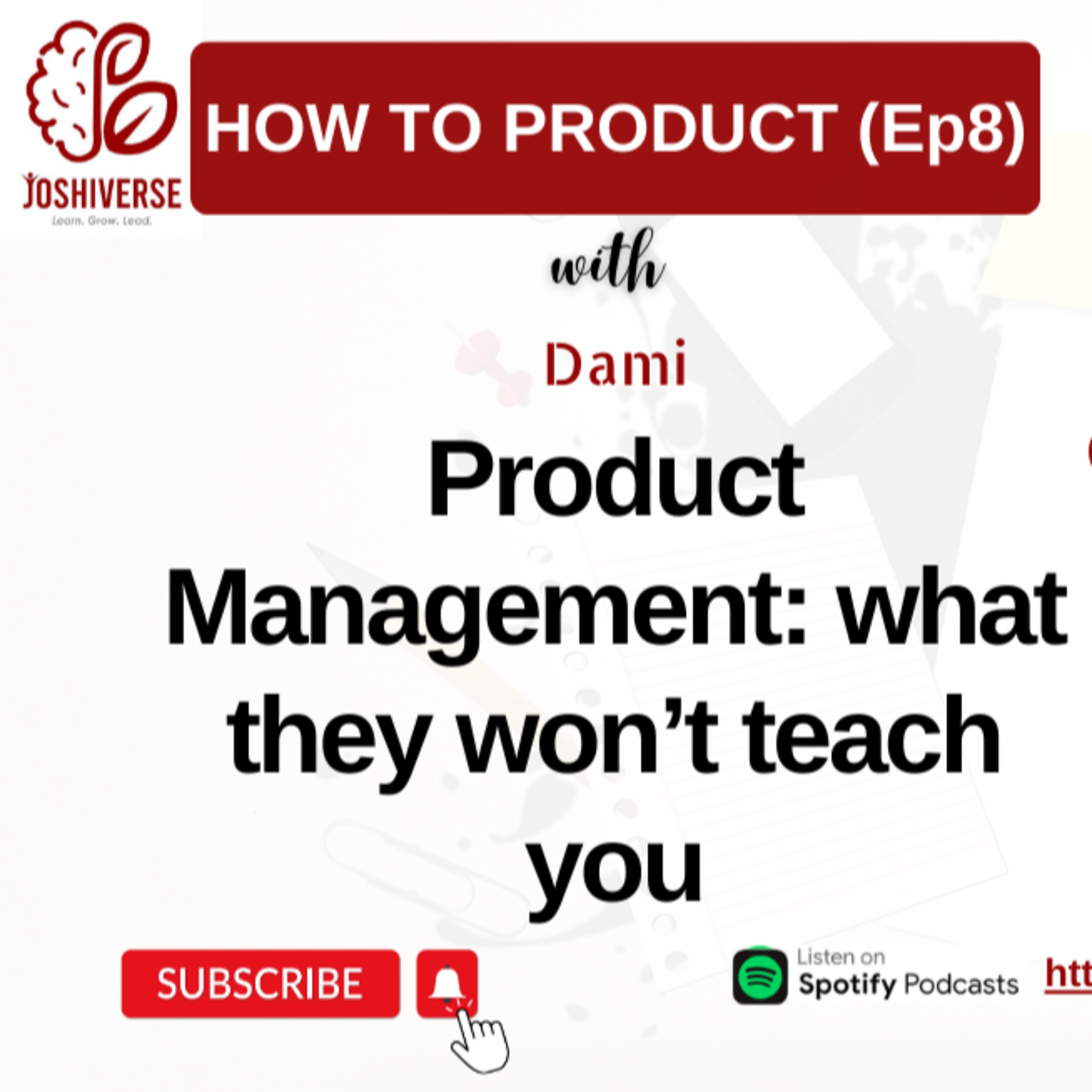 Product Management - what they won't teach you (How To Product; part A) episode artwork