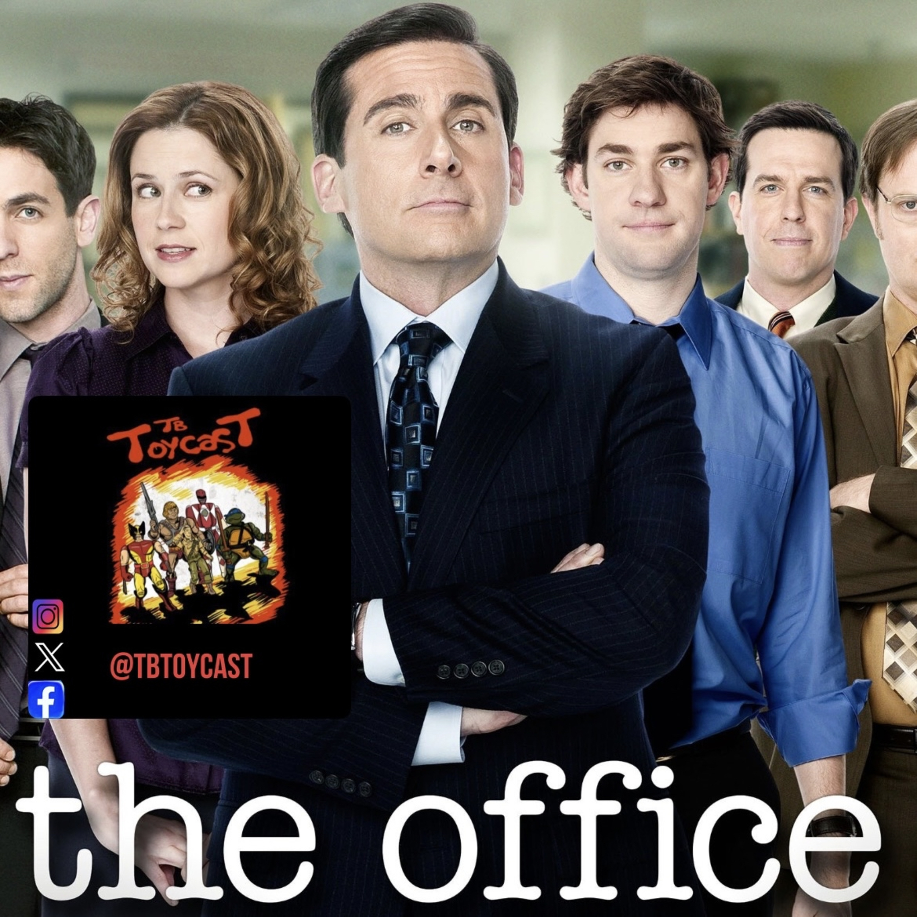 Bonus Ep: Breaker and Bayn fantasy book The Office figures episode artwork