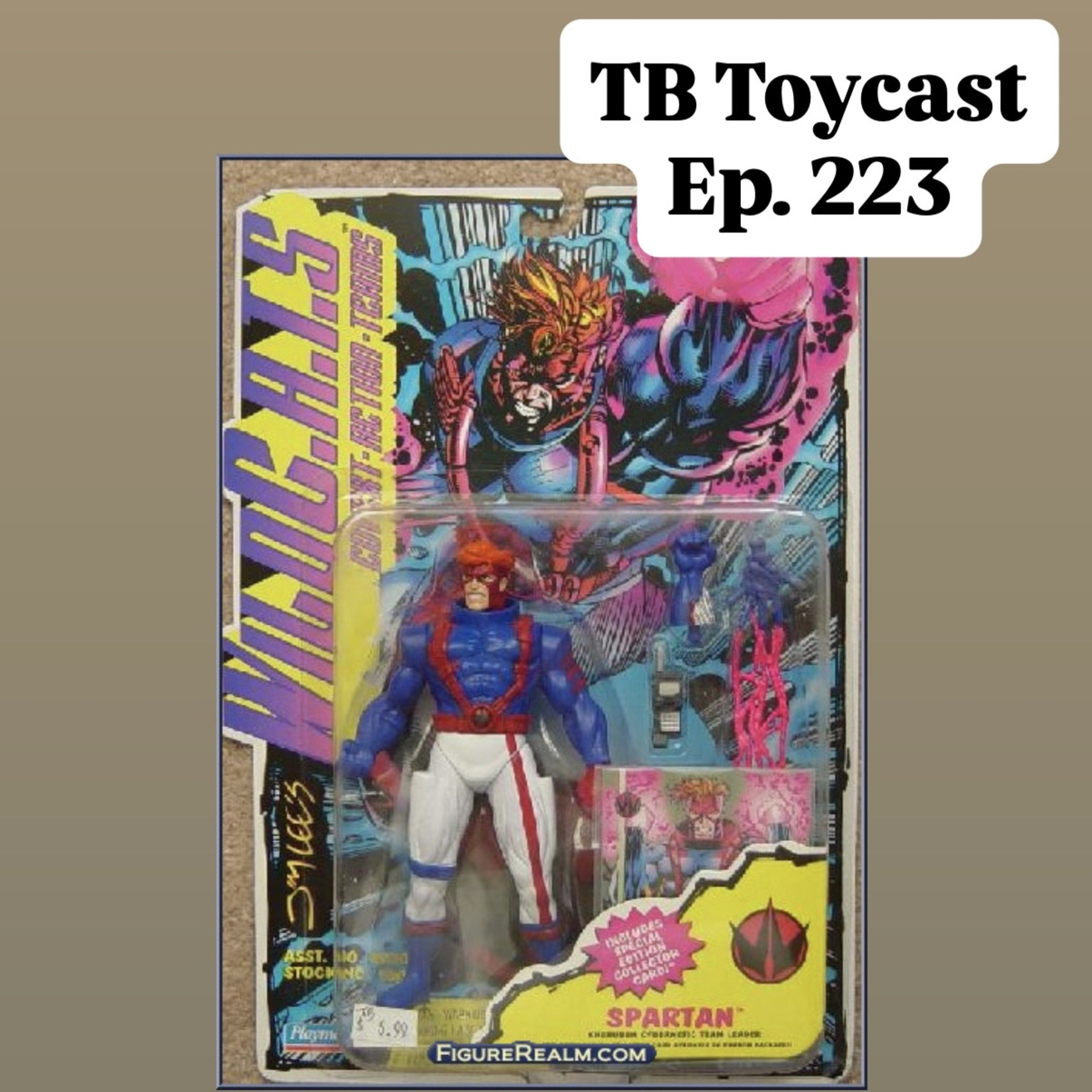 Ep. 223: Playmates Toys WildC.A.T.S. episode artwork