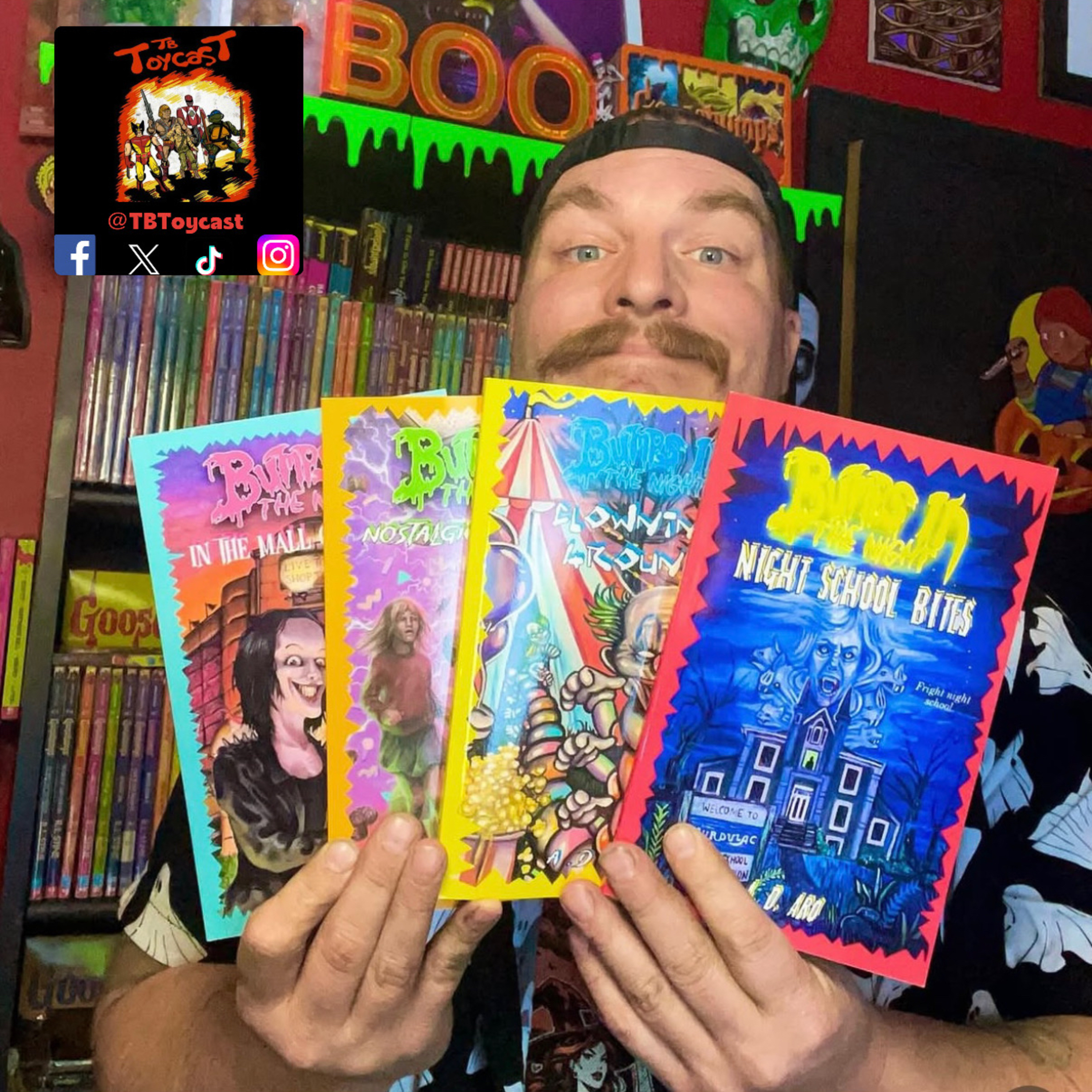 AD Aro author of Bumps in the Night! episode artwork