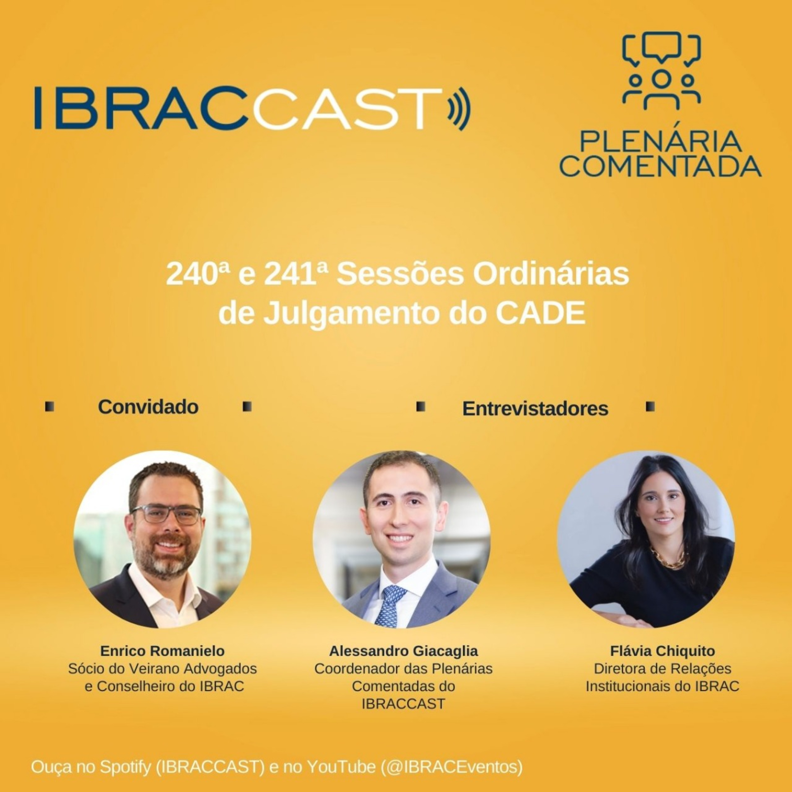 Plenárias comentadas: 240ª e 241ª Sessões Ordinárias de Julgamento do CADE episode artwork