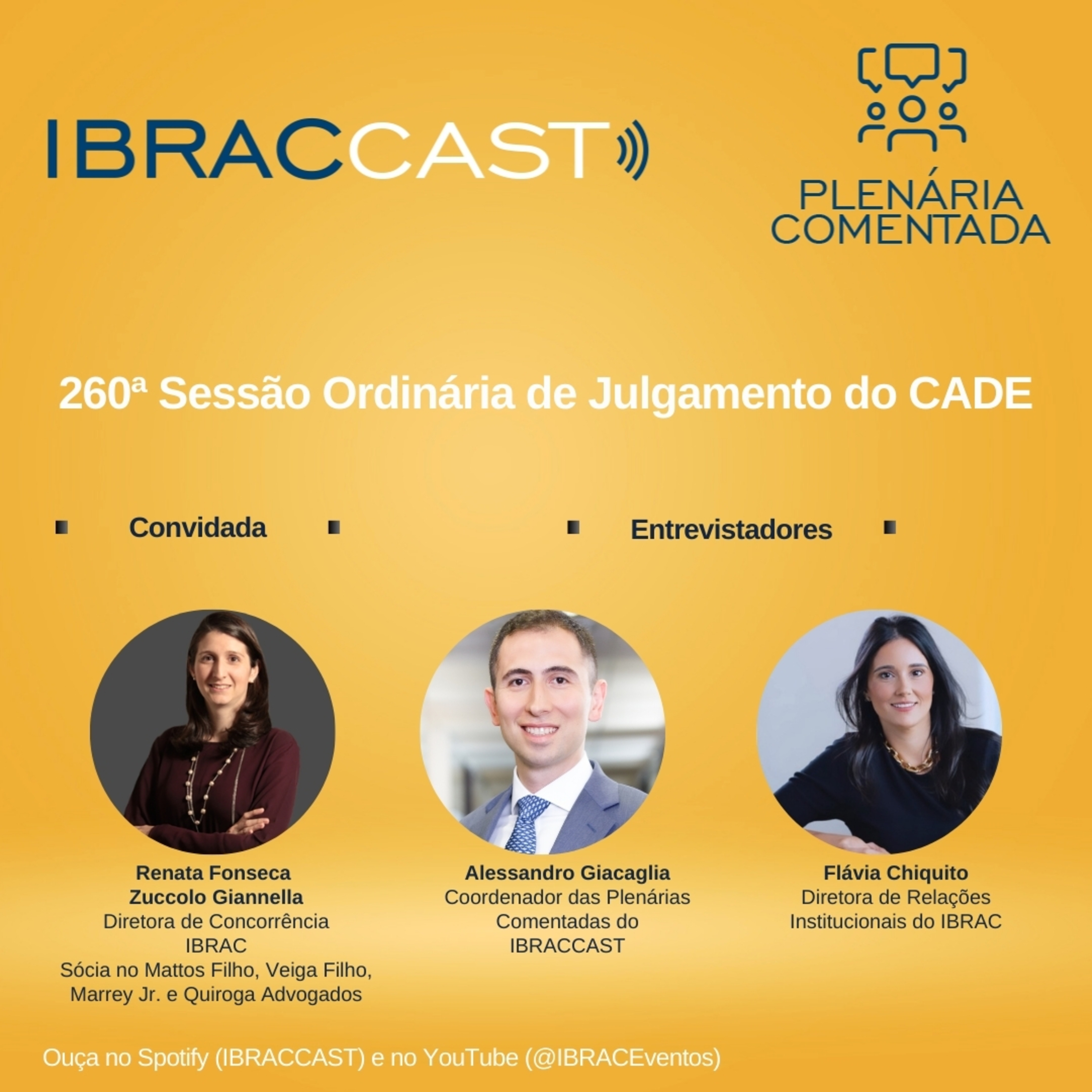Plenária comentada: 260ª Sessão Ordinária de Julgamento do CADE
