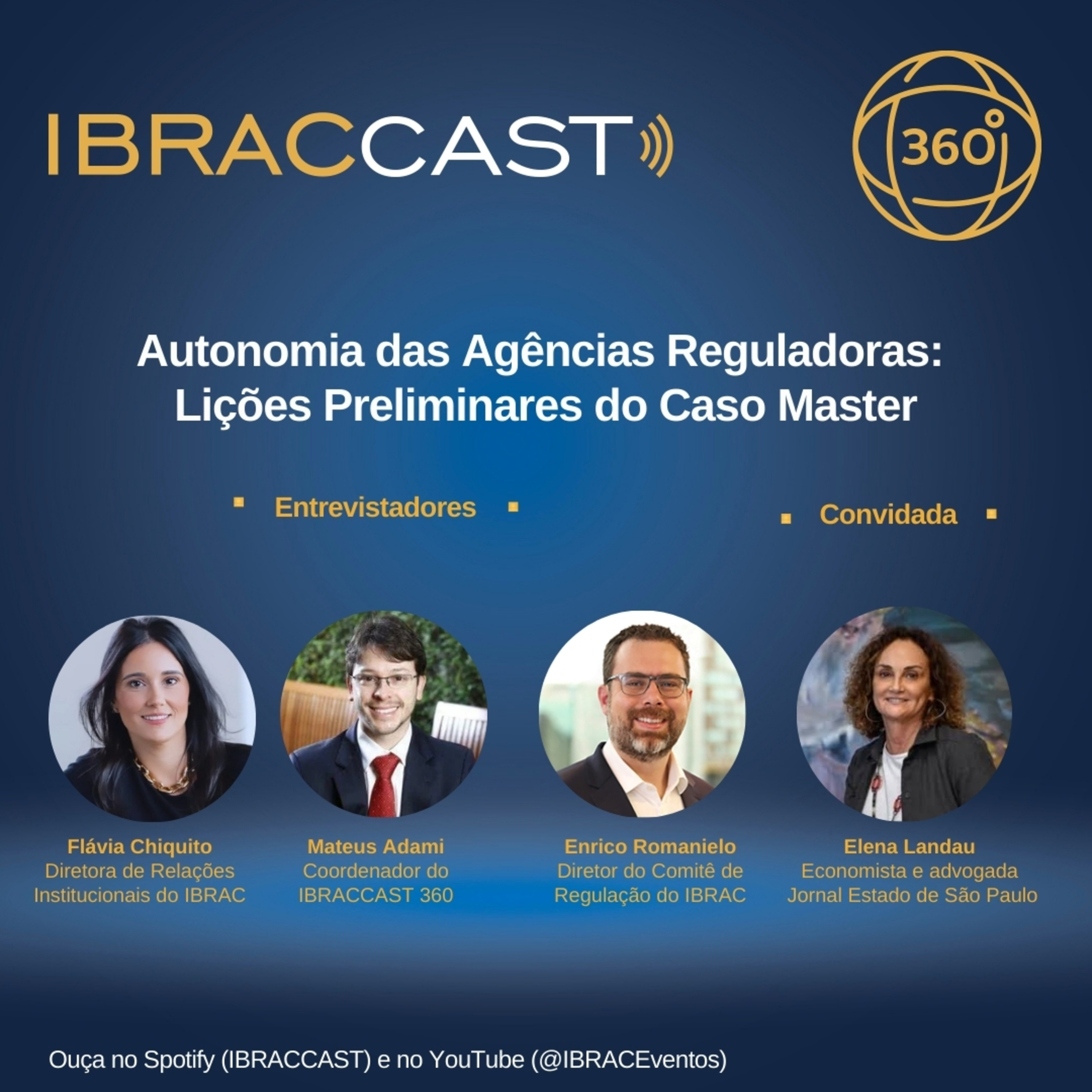 IBRACCAST 360 - Autonomia das Agências Reguladoras: Lições Preliminares do Caso Master