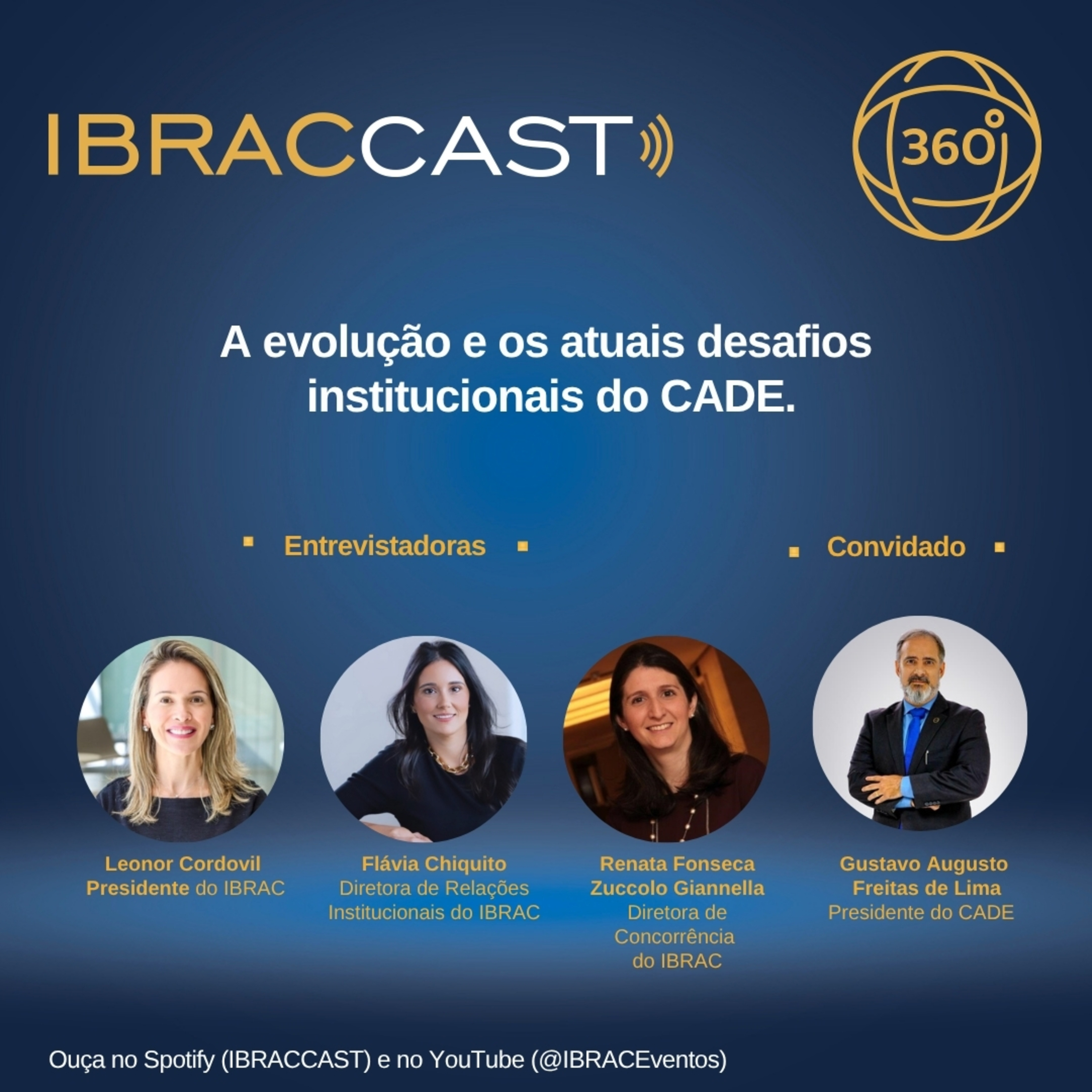 IBRACCAST 360 - A evolução e os atuais desafios institucionais do CADE.