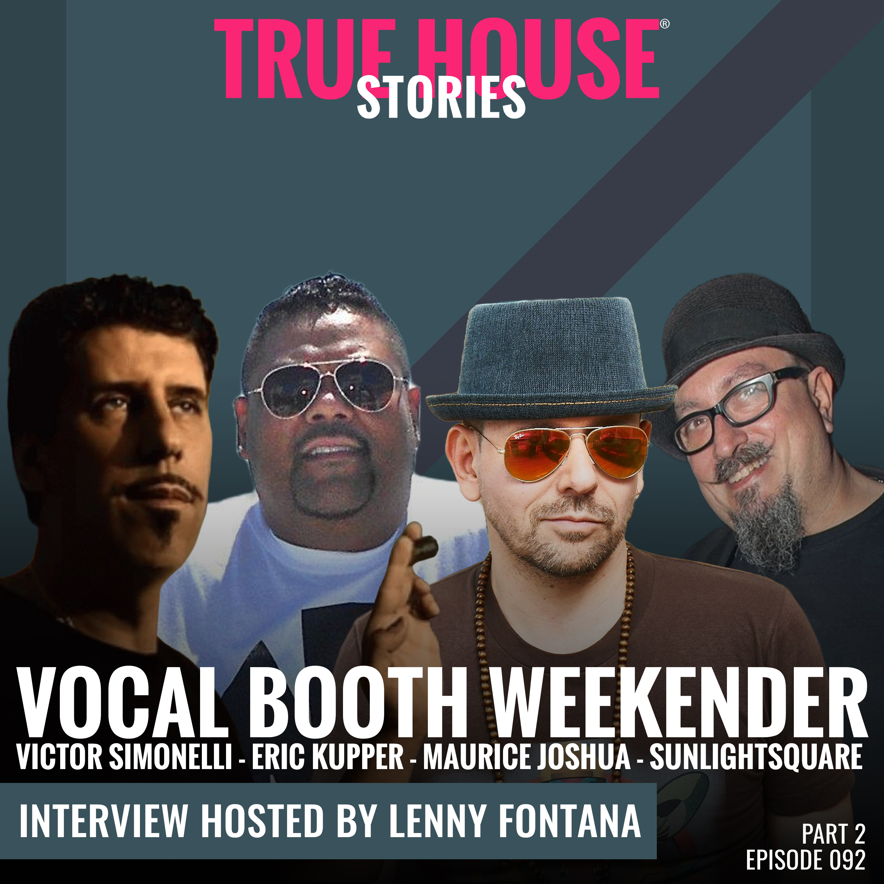 Vocal Booth Weekender Edition interview podcast hosted by Lenny Fontana # 092 (Part 2)