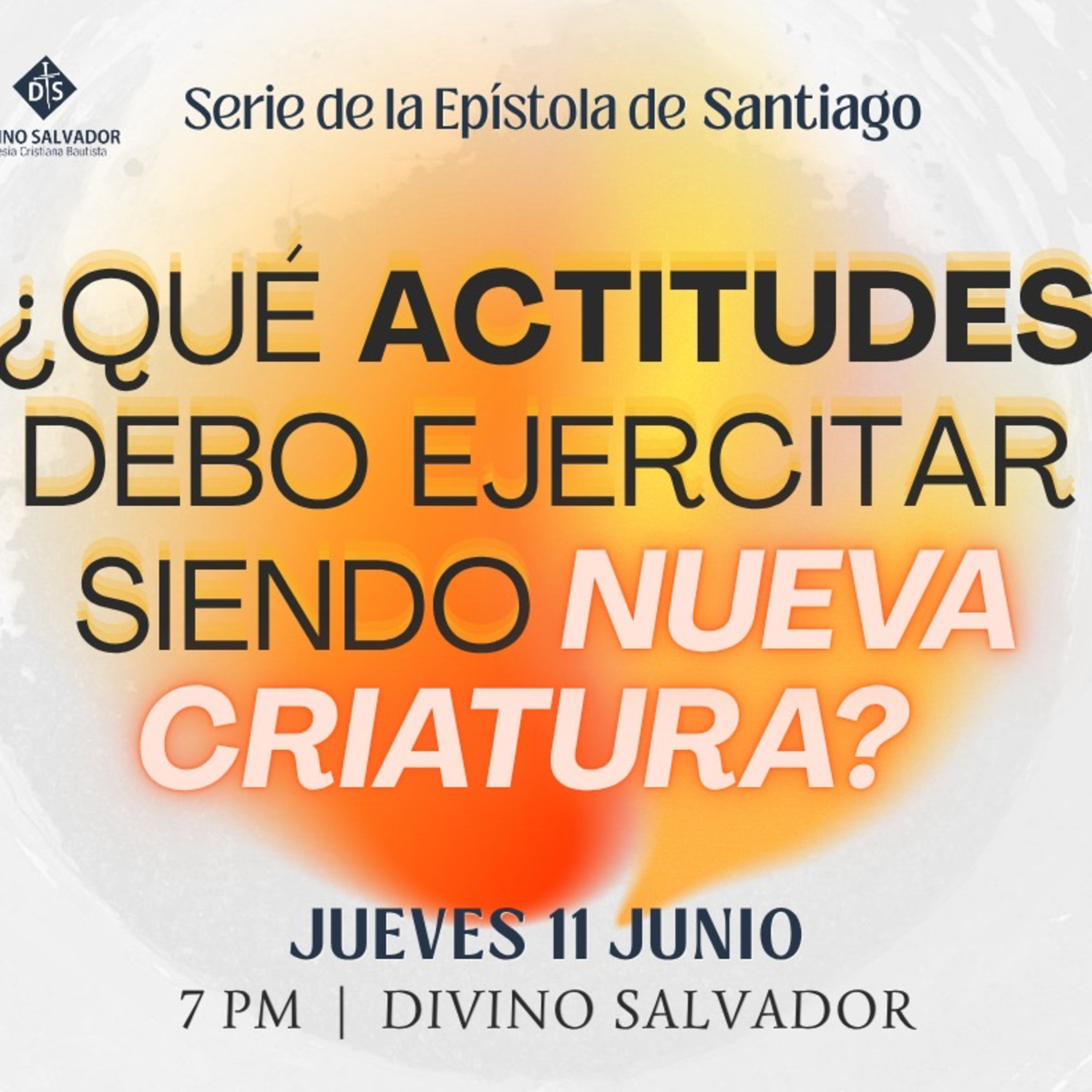 ¿Qué actitudes debo ejercitar siendo una nueva criatura? (Stg. 1:9-21) episode artwork