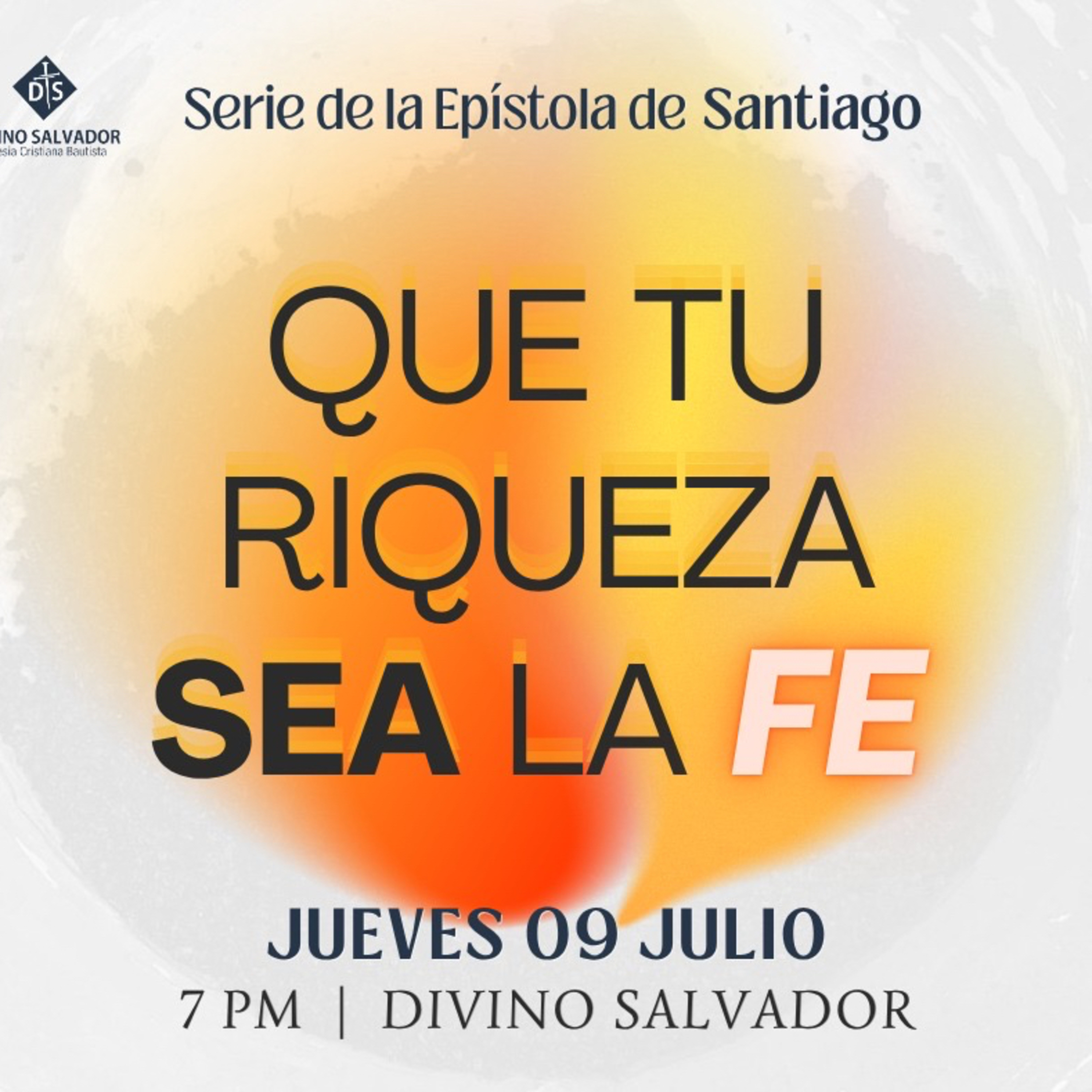 Que tu riqueza sea la fe (Stg. 2:5-9) episode artwork