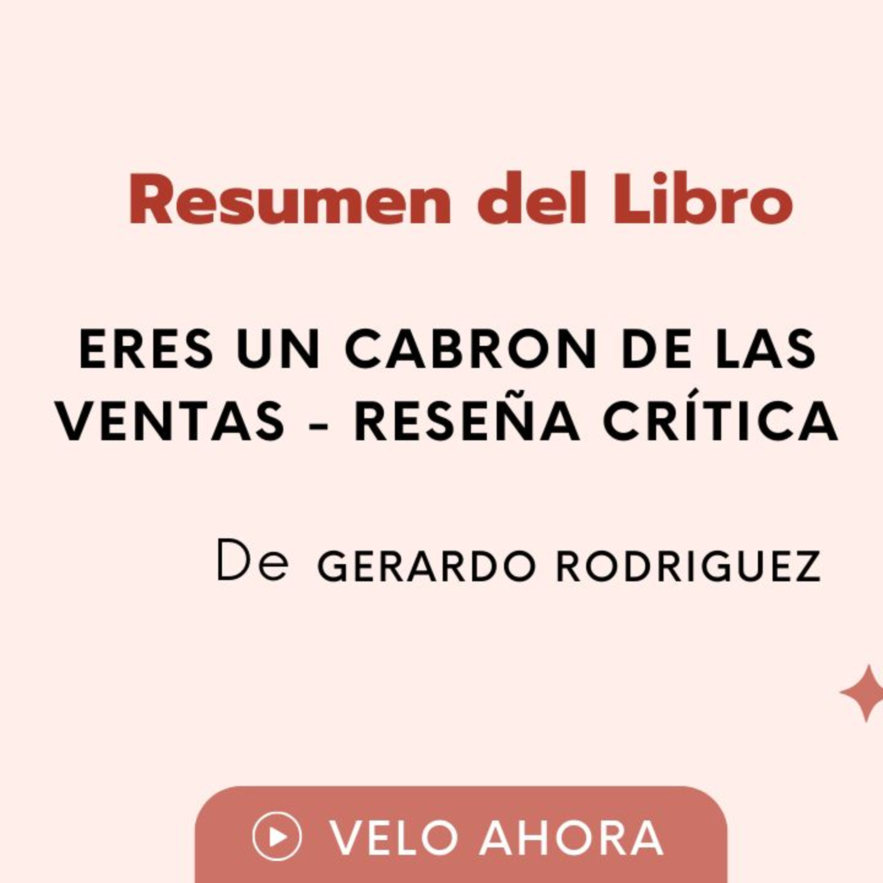 Eres un cabrón de las ventas - reseña crítica episode artwork