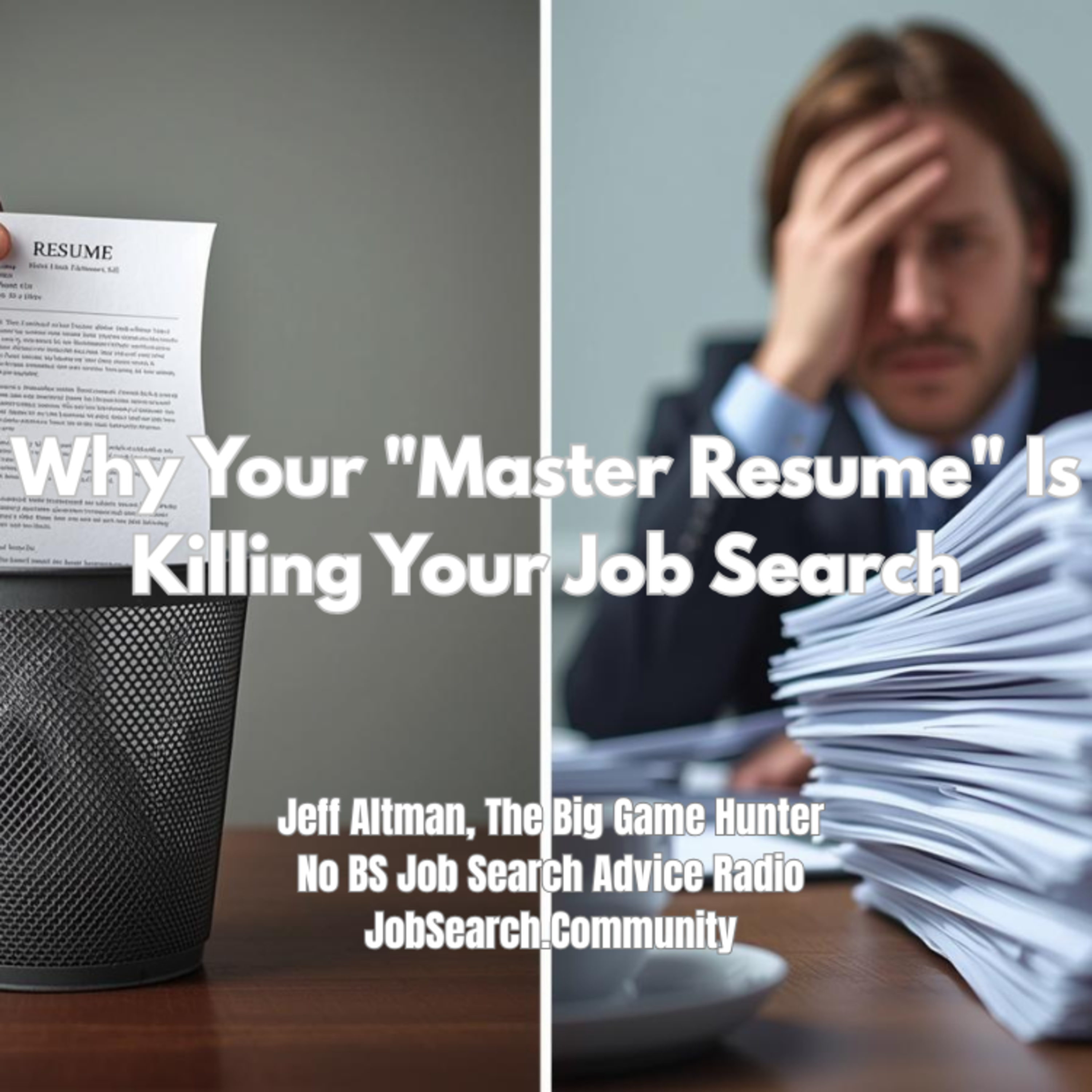 Why Your "Master Resume" Is Killing Your Job Search