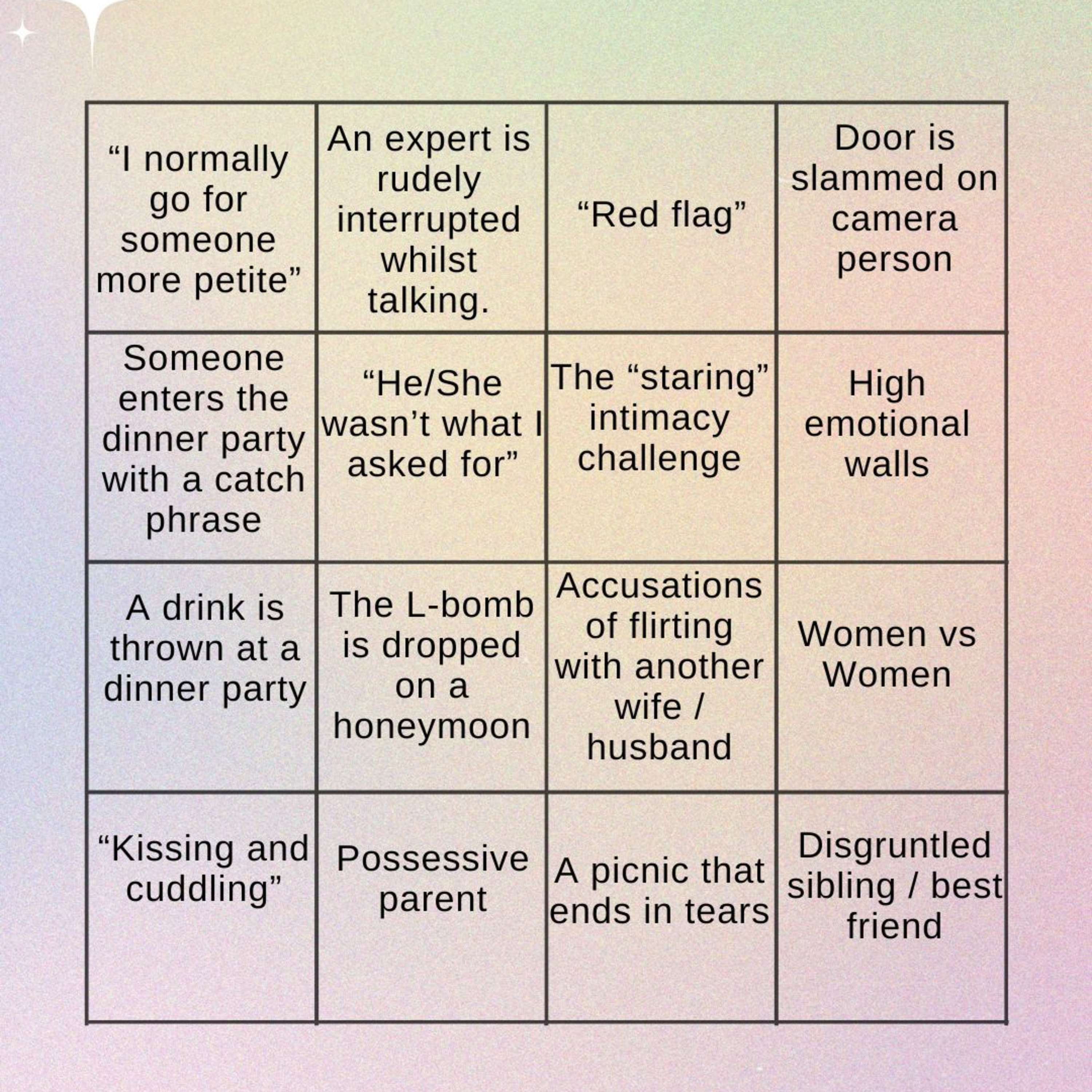 Married at First Sight UK S10 E1-5 - MAFS Bingo