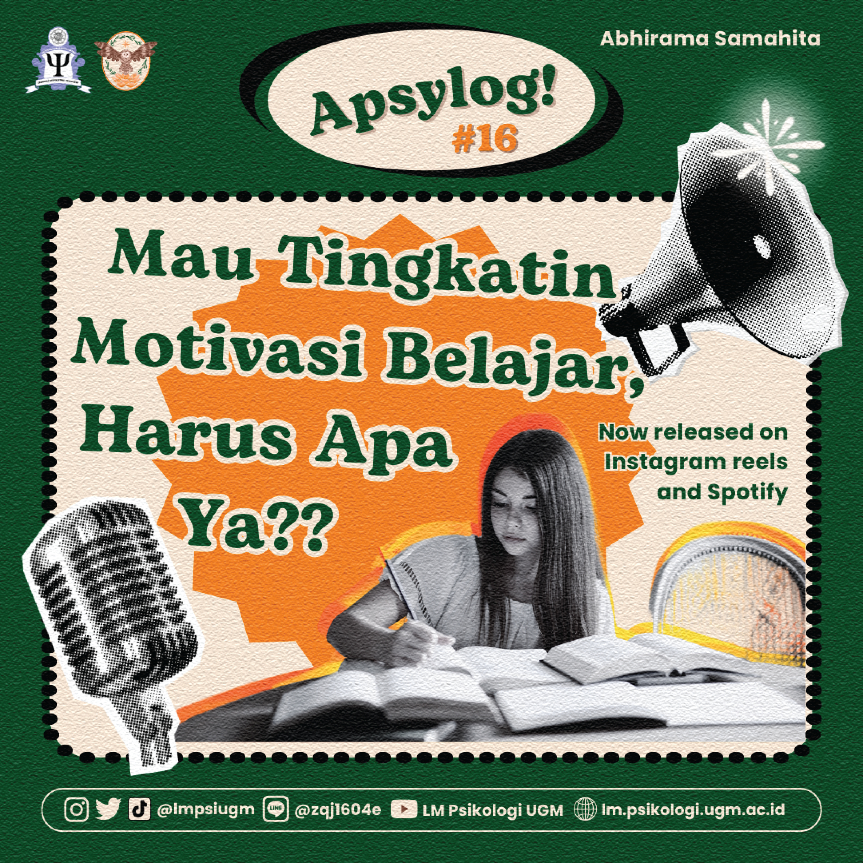 APSYLOG #16 - Mau Tingkatin Motivasi Belajar, Harus Apa Ya? episode artwork