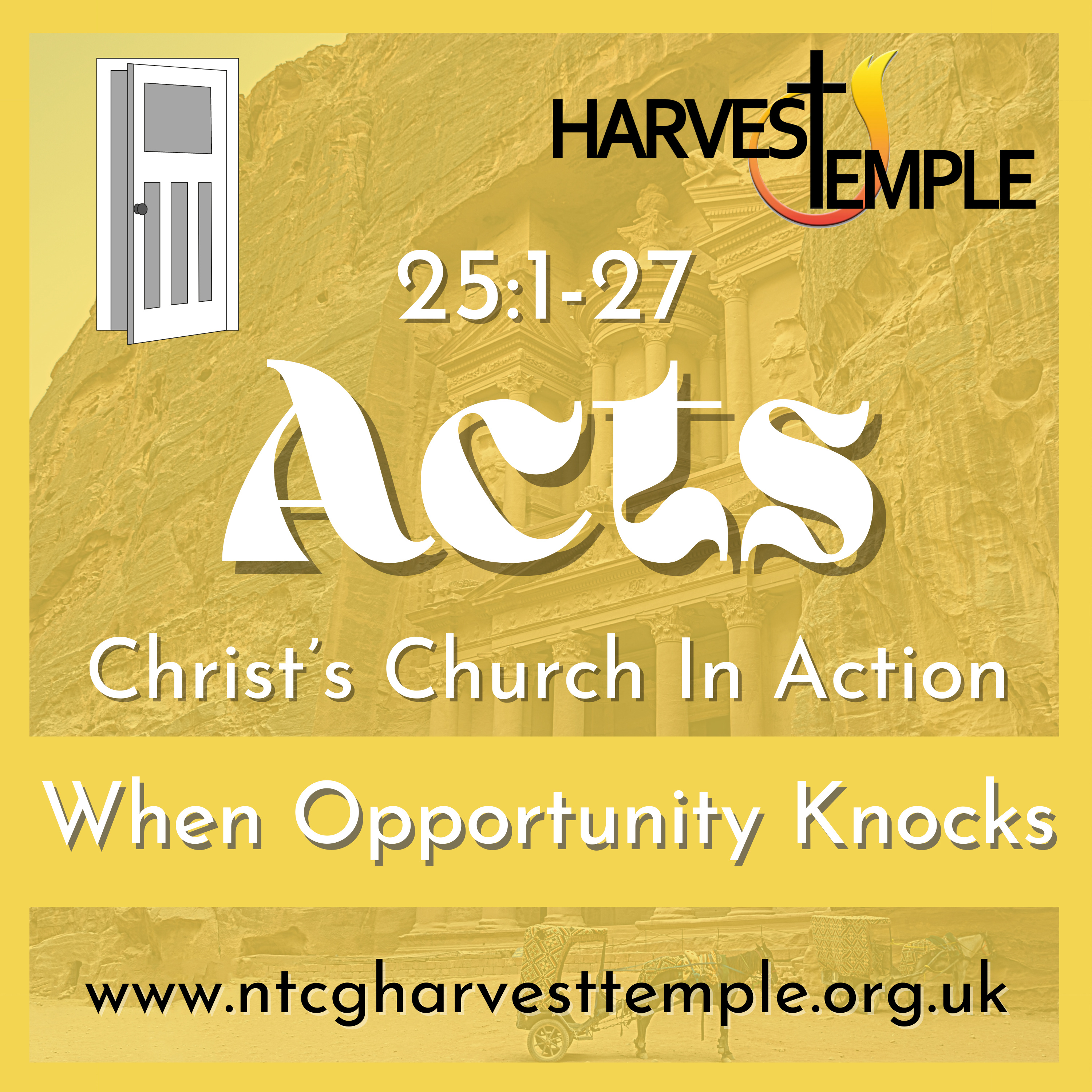 When Opportunity Knocks - Acts 25 & 26 episode artwork