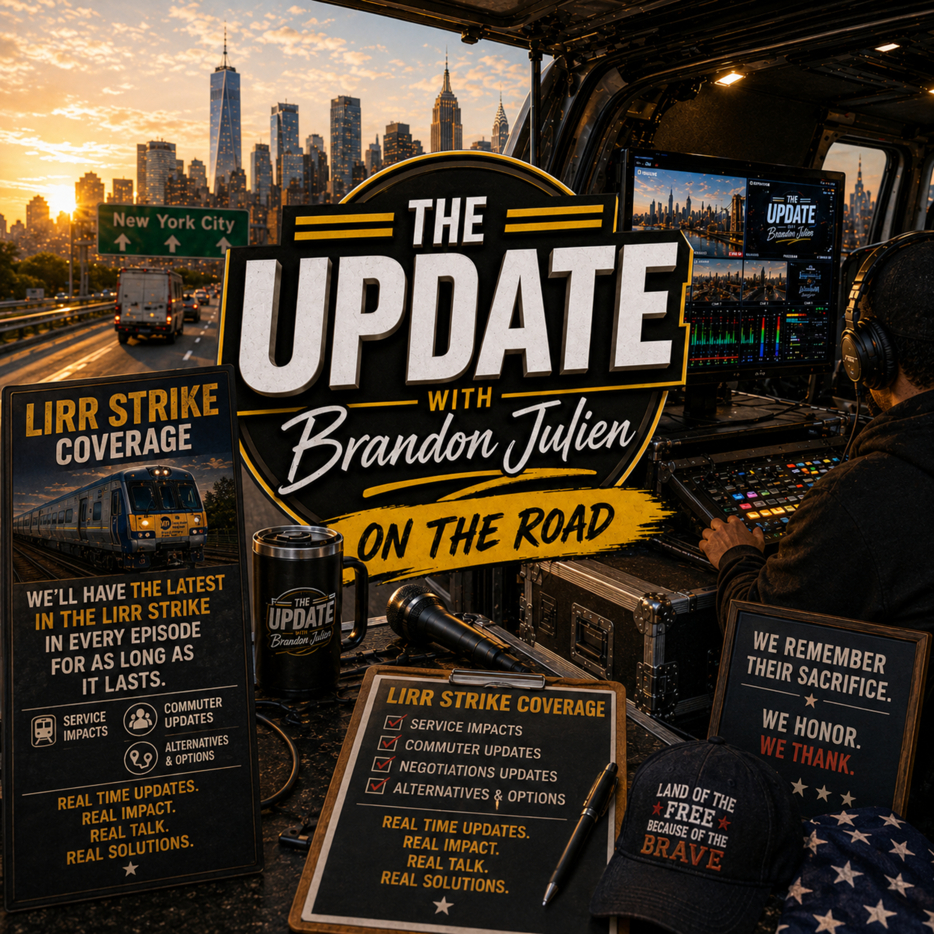 The Update (LIRR Strike Day 1)- May 16th episode artwork