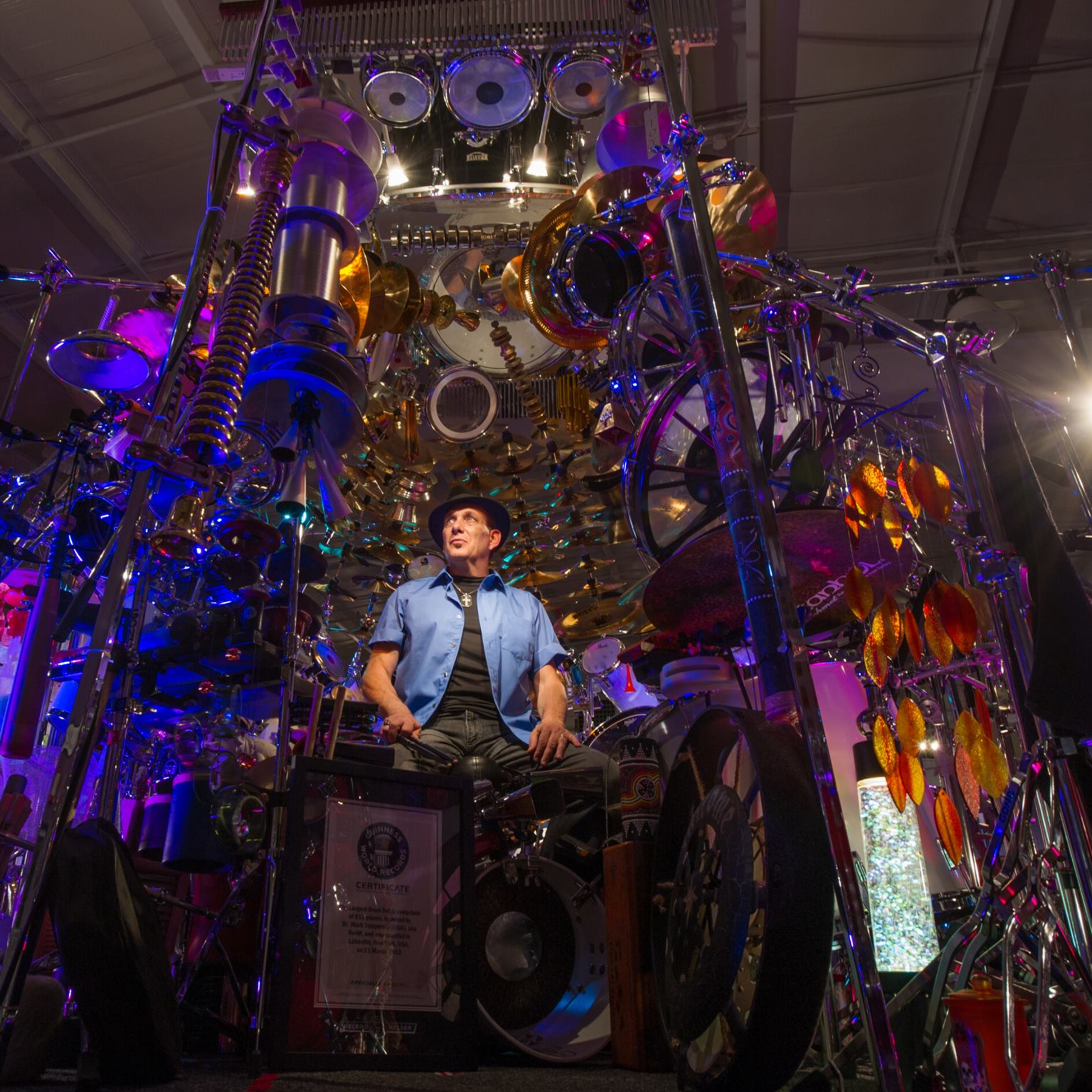 EP. 78- (Mark Temperato)Guinness BOOK Record Drum Set Must watch