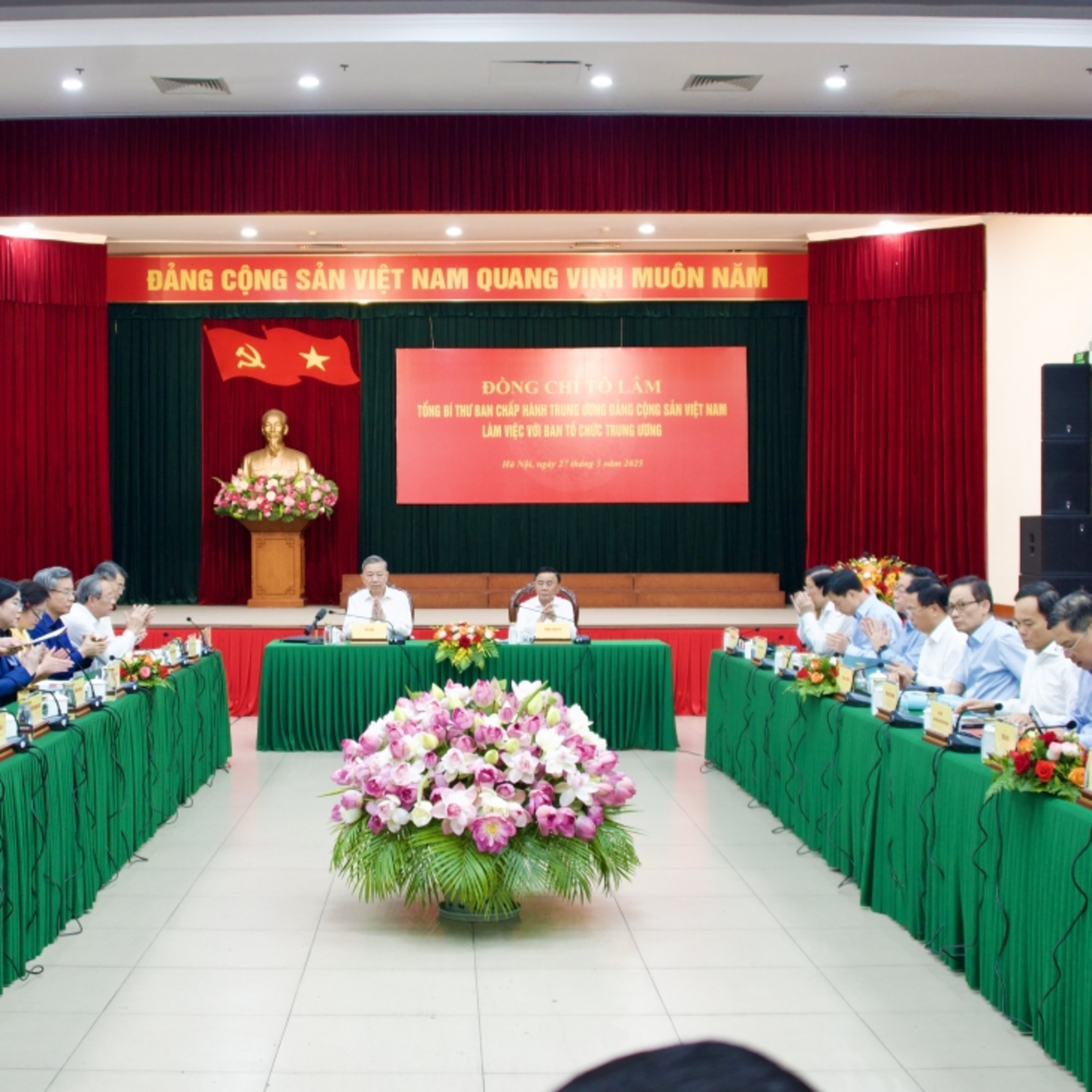 Thời sự 18h 27/5/2025: Tổng Bí thư Tô Lâm làm việc với Ban Tổ chức Trung ương