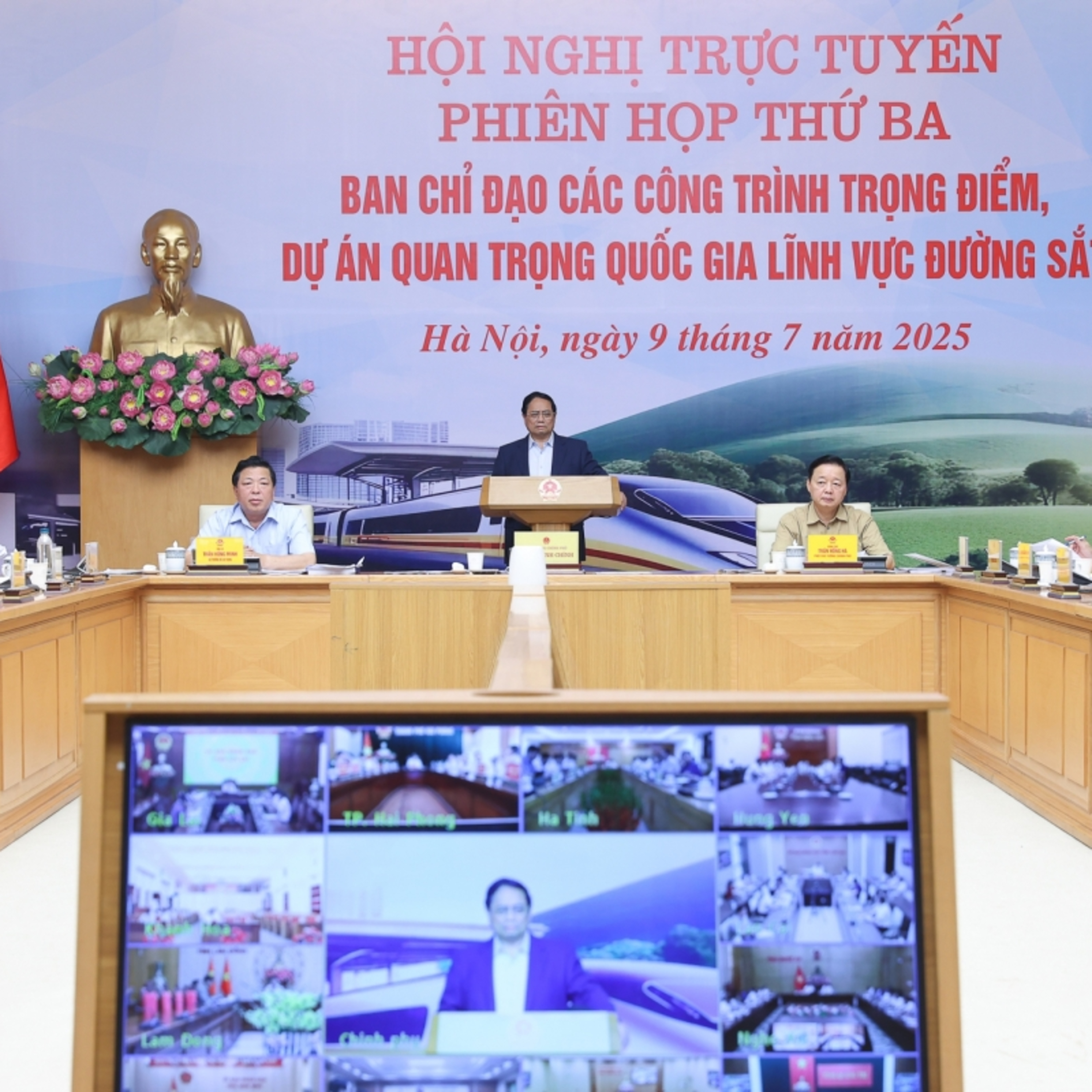 Thời sự 12h 9/7/2025: Thủ tướng chủ trì Phiên họp thứ ba của Ban chỉ đạo các công trình trọng điểm