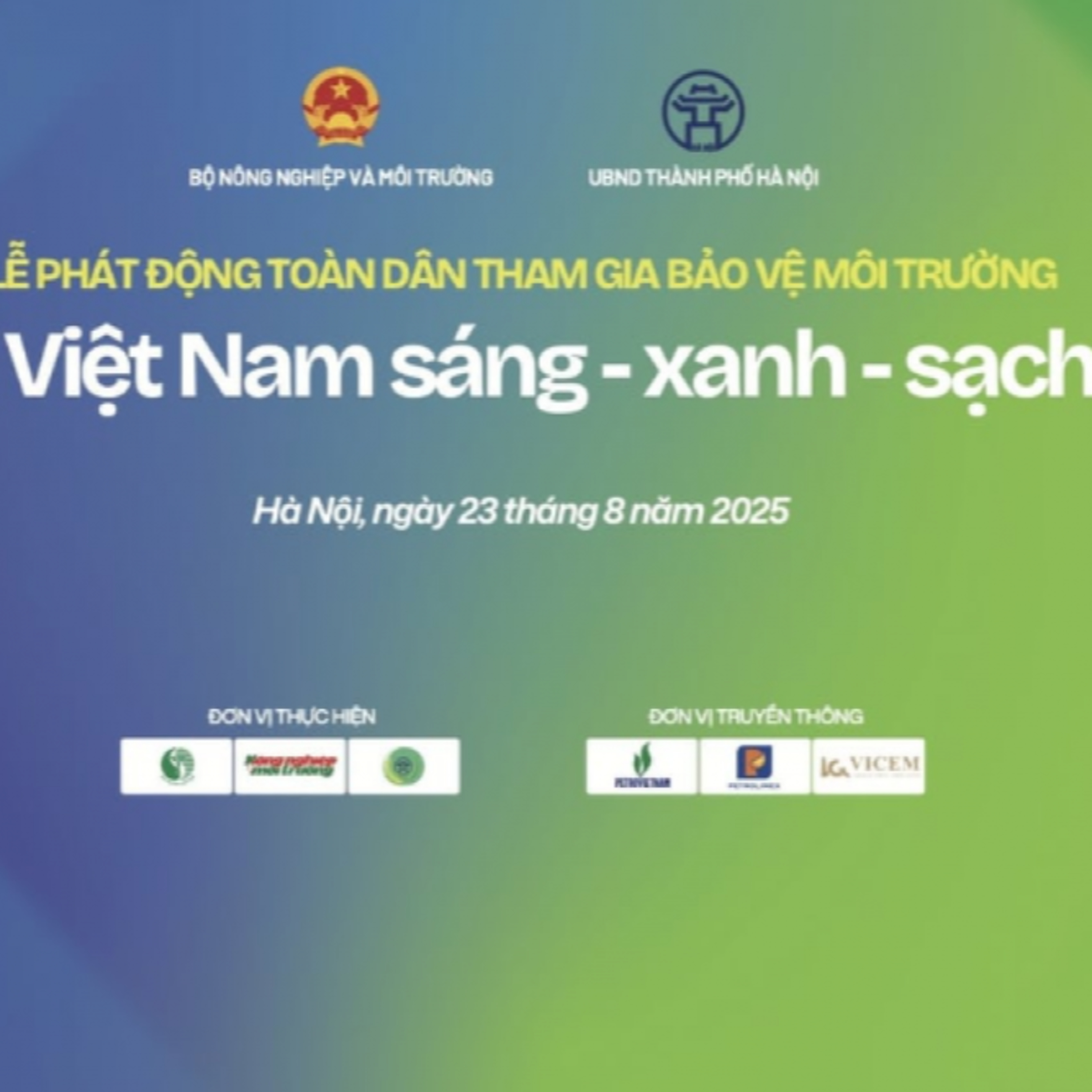 Thời sự 6h 23/8/2025: Hà Nội phát động phong trào toàn dân tham gia bảo vệ môi trường