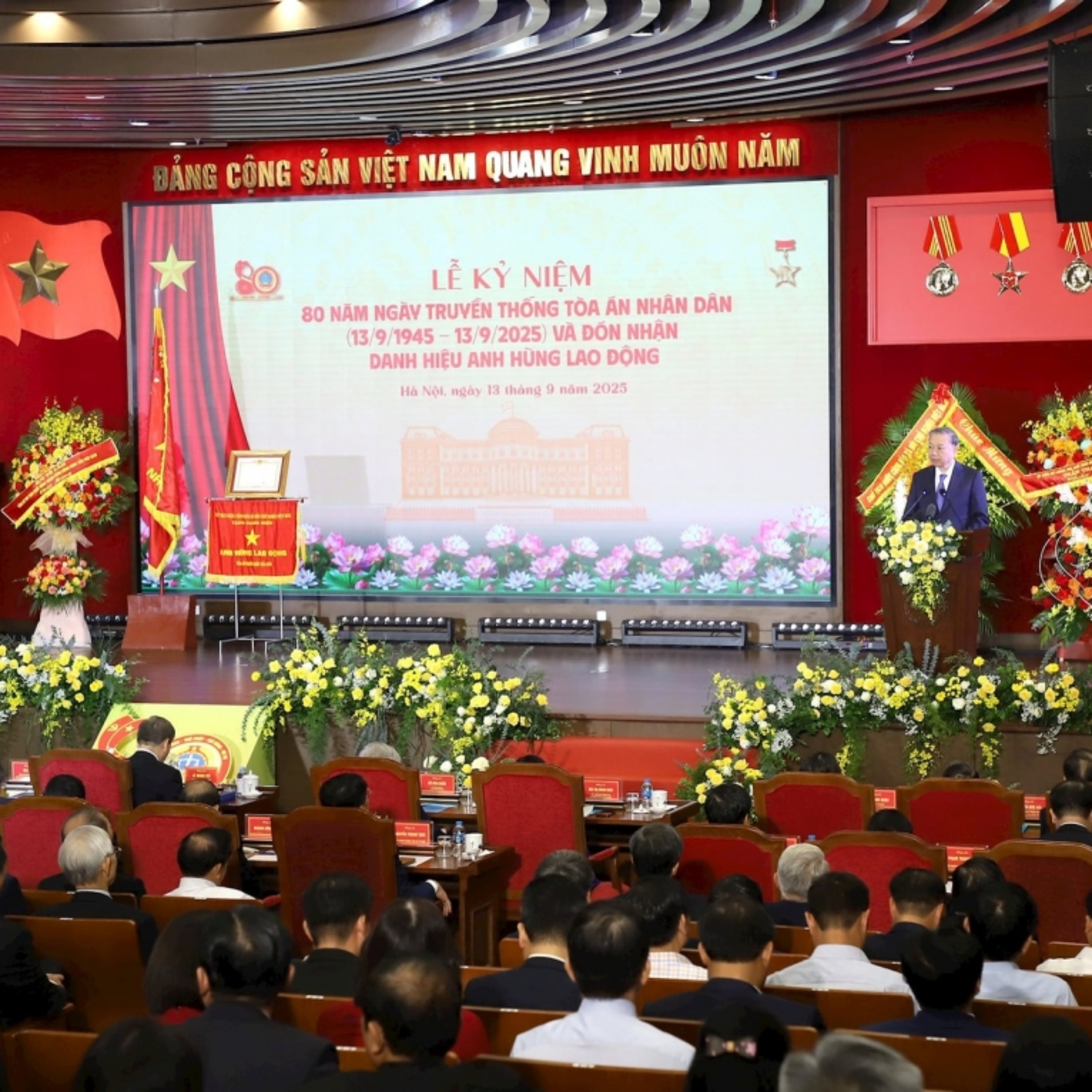 Thời sự 18h 13/9/2025: Lễ kỷ niệm 80 năm Ngày truyền thống Tòa án Nhân dân