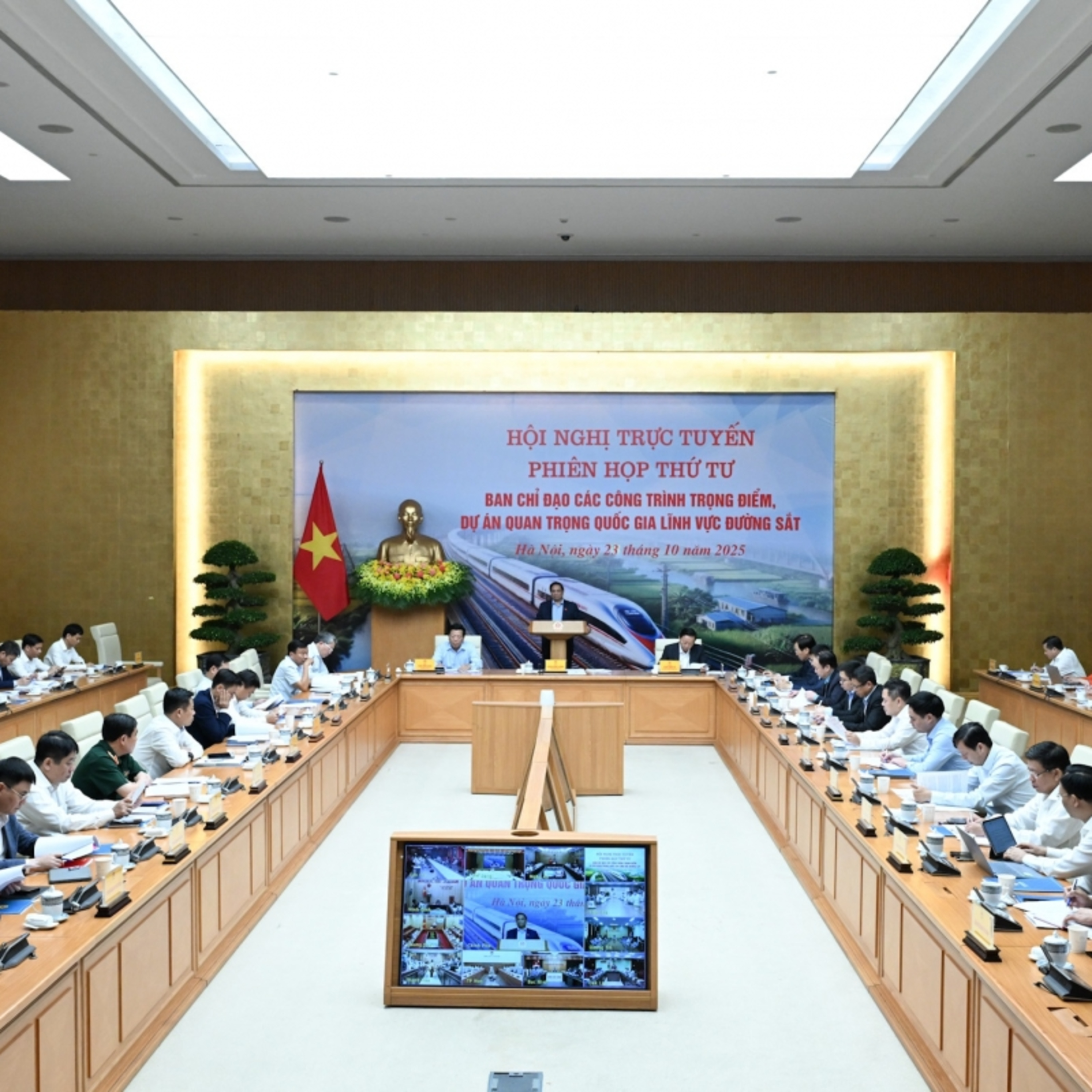 Thời sự 12h 23/10/2025: Dự án đường sắt Lào Cai – Hà Nội – Hải Phòng khởi công ngày 19/12 năm nay