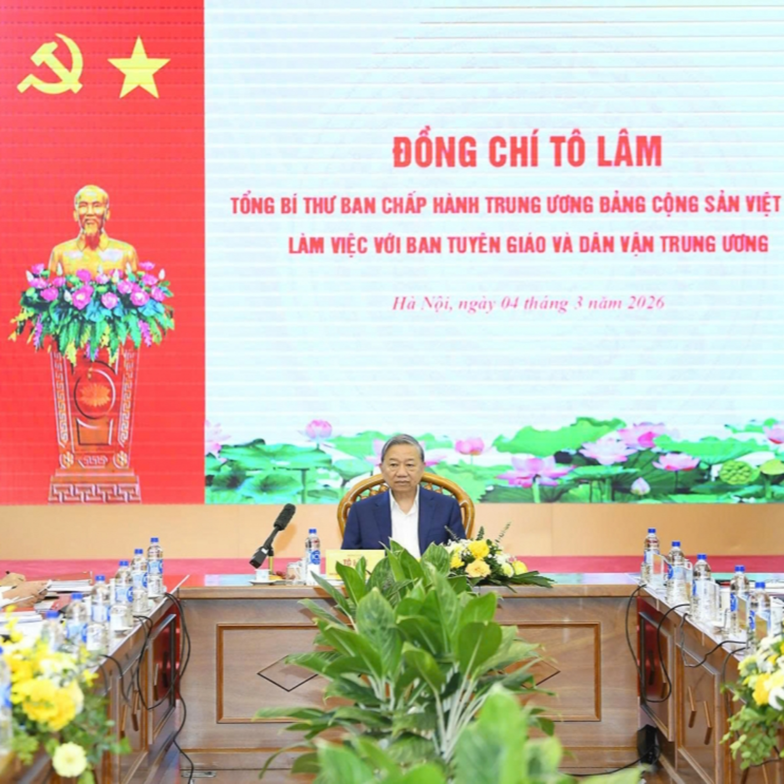 Thời sự 18h 4/3/2026: Tổng Bí thư Tô Lâm: Công tác chính trị tư tưởng phải thực sự đi trước mở đường