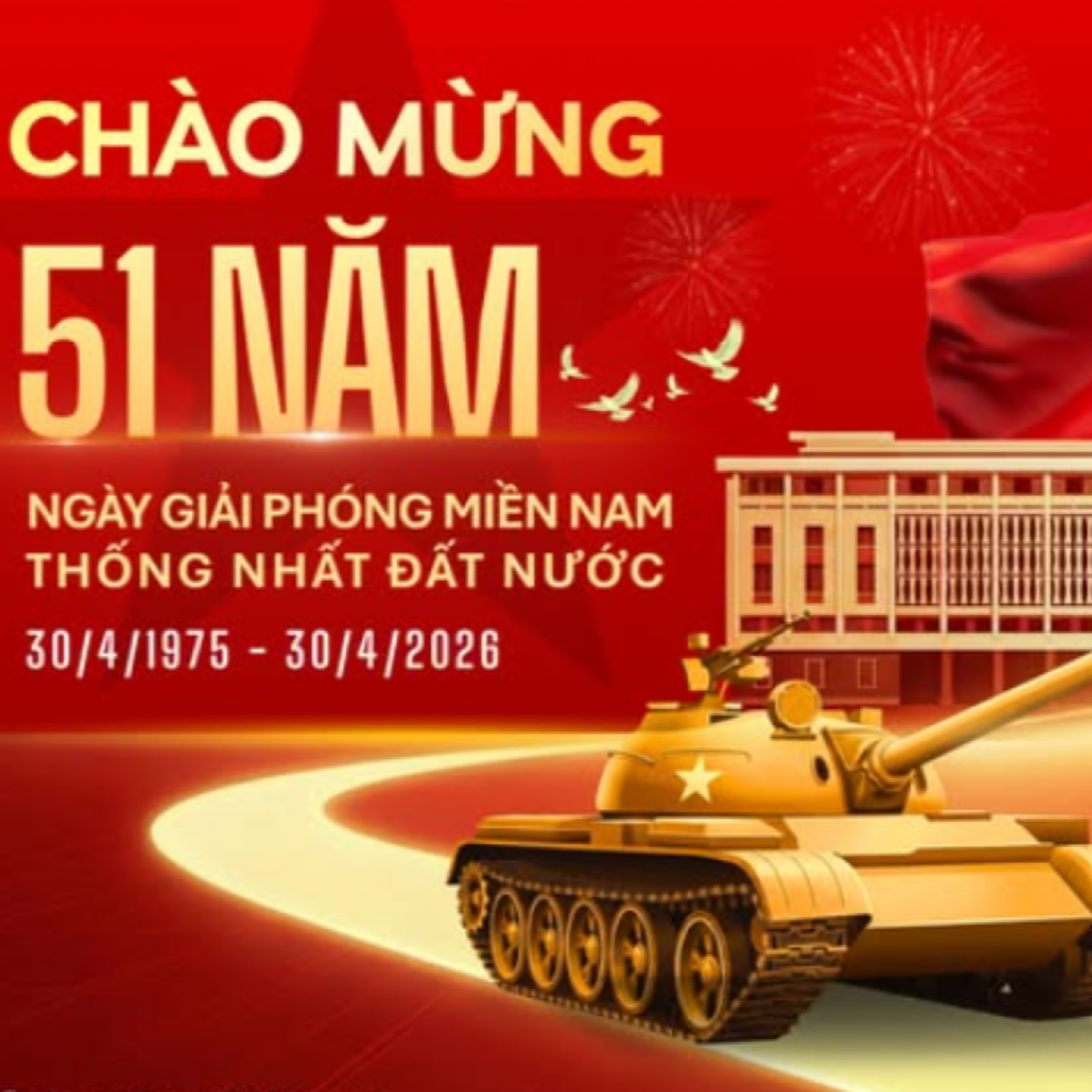 Thời sự 6h 30/4/2026: Kỷ niệm 51 năm Ngày Giải phóng miền Nam, thống nhất đất nước