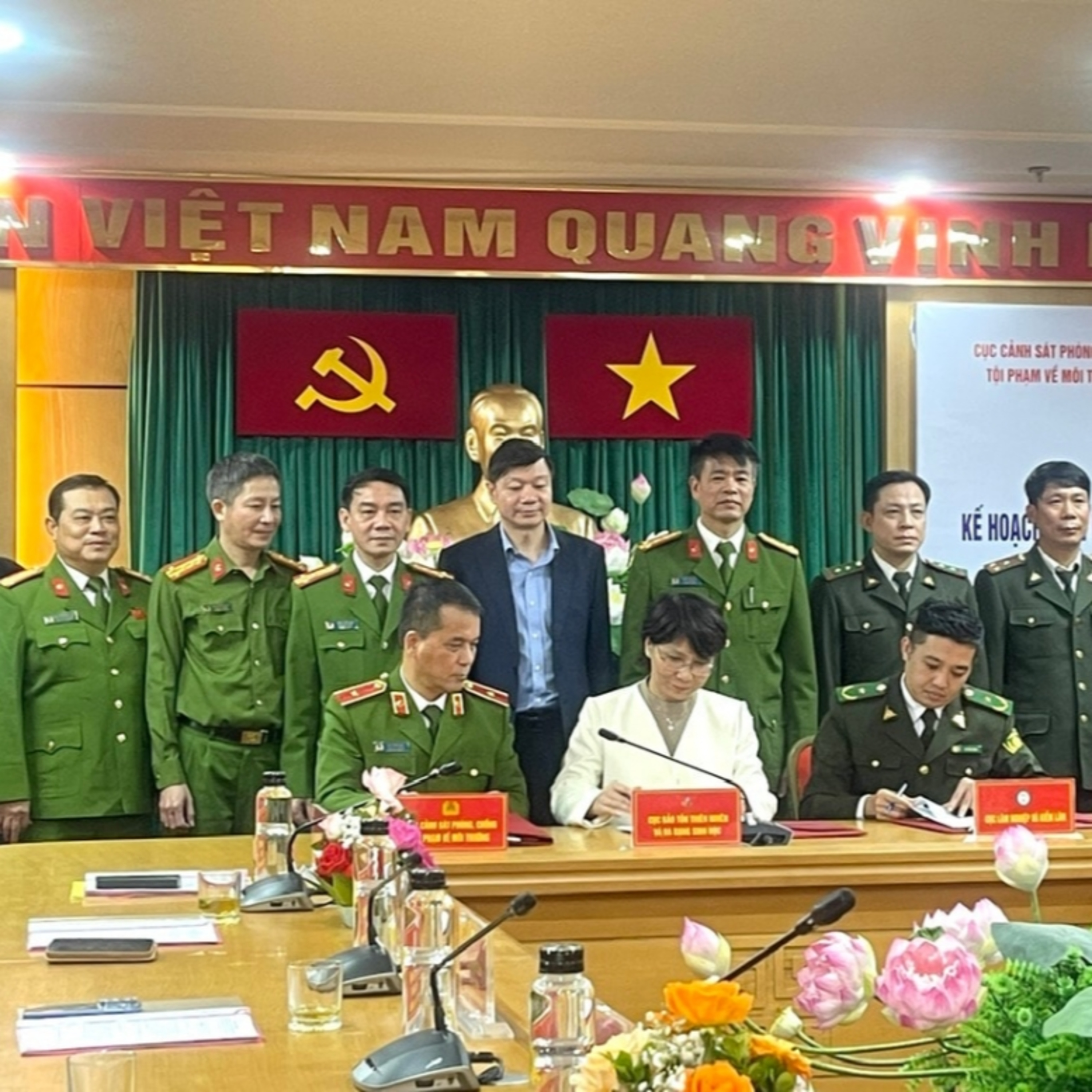 Tin trong nước - Bộ Công an và Bộ Nông nghiệp và Môi trường ký kết phòng chống tội phạm động vật hoang dã