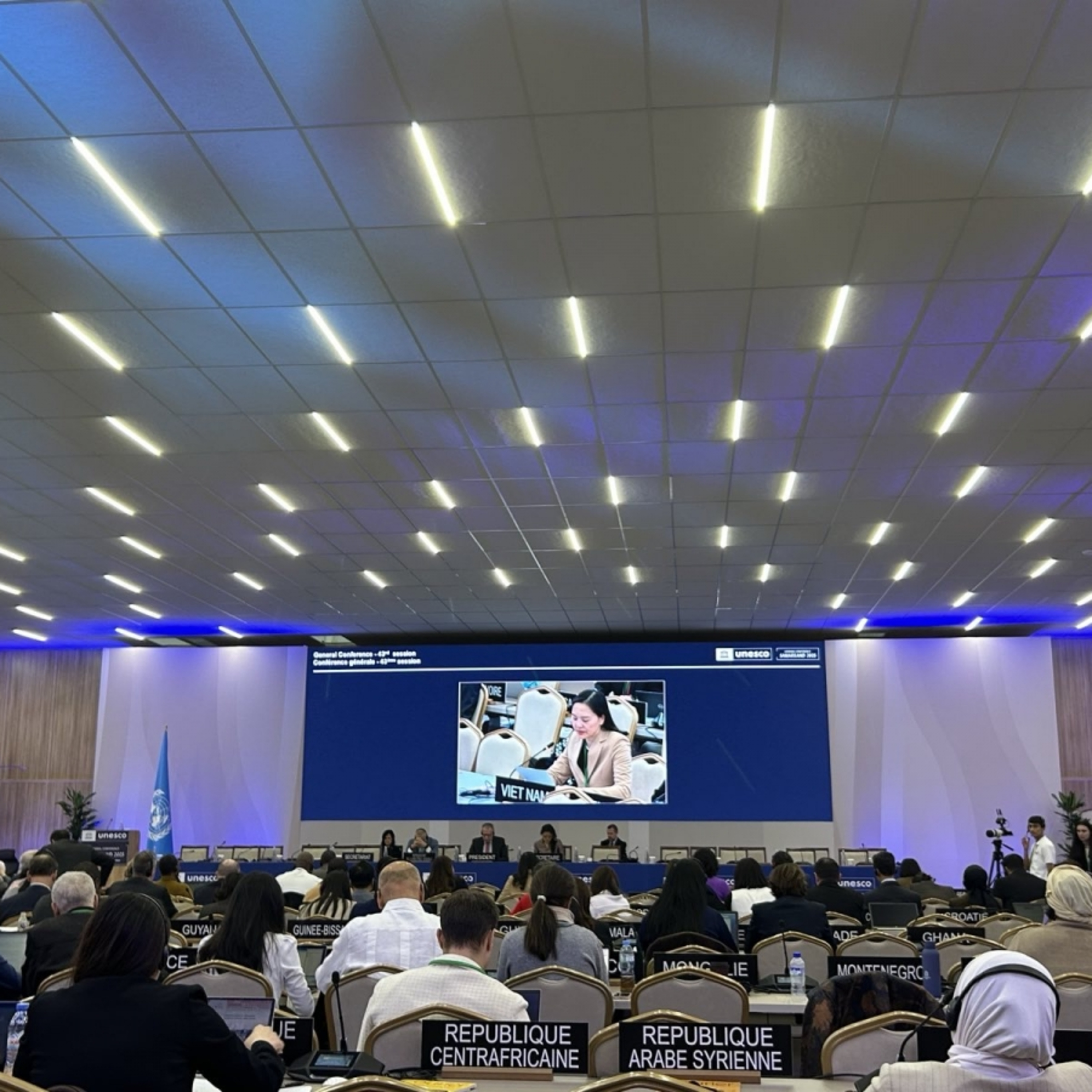 Tin trong nước - Đóng góp nổi bật của Việt Nam tại Kỳ họp lần thứ 43 Đại hội đồng UNESCO Tin trong nước - Đóng góp nổi bật của Việt Nam tại Kỳ họp lần thứ 43 Đại hội đồng UNESCO