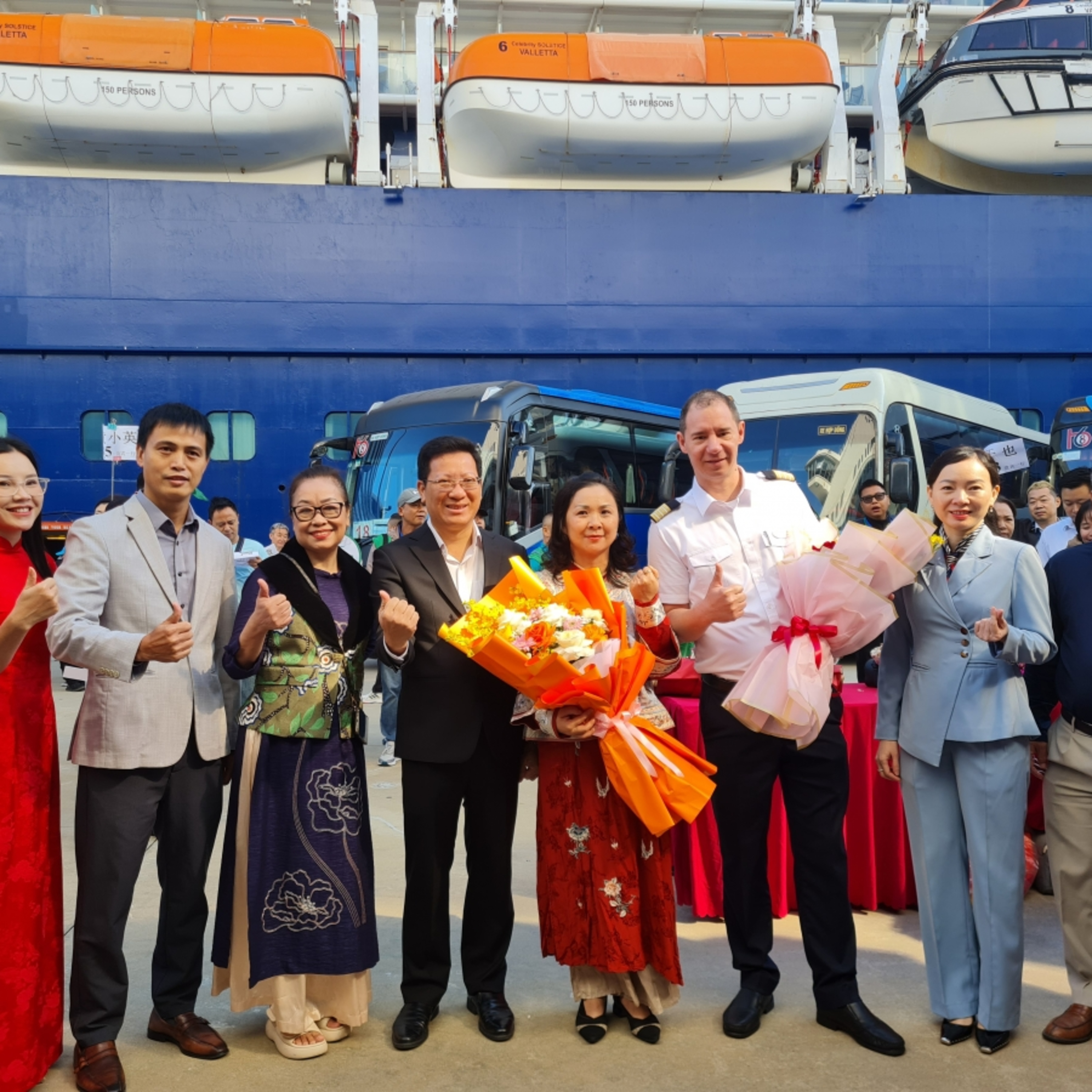 Tin trong nước - Quảng Ninh: Đón chuyến tàu biển Bắc Hải – Hạ Long đầu tiên trong năm 2025