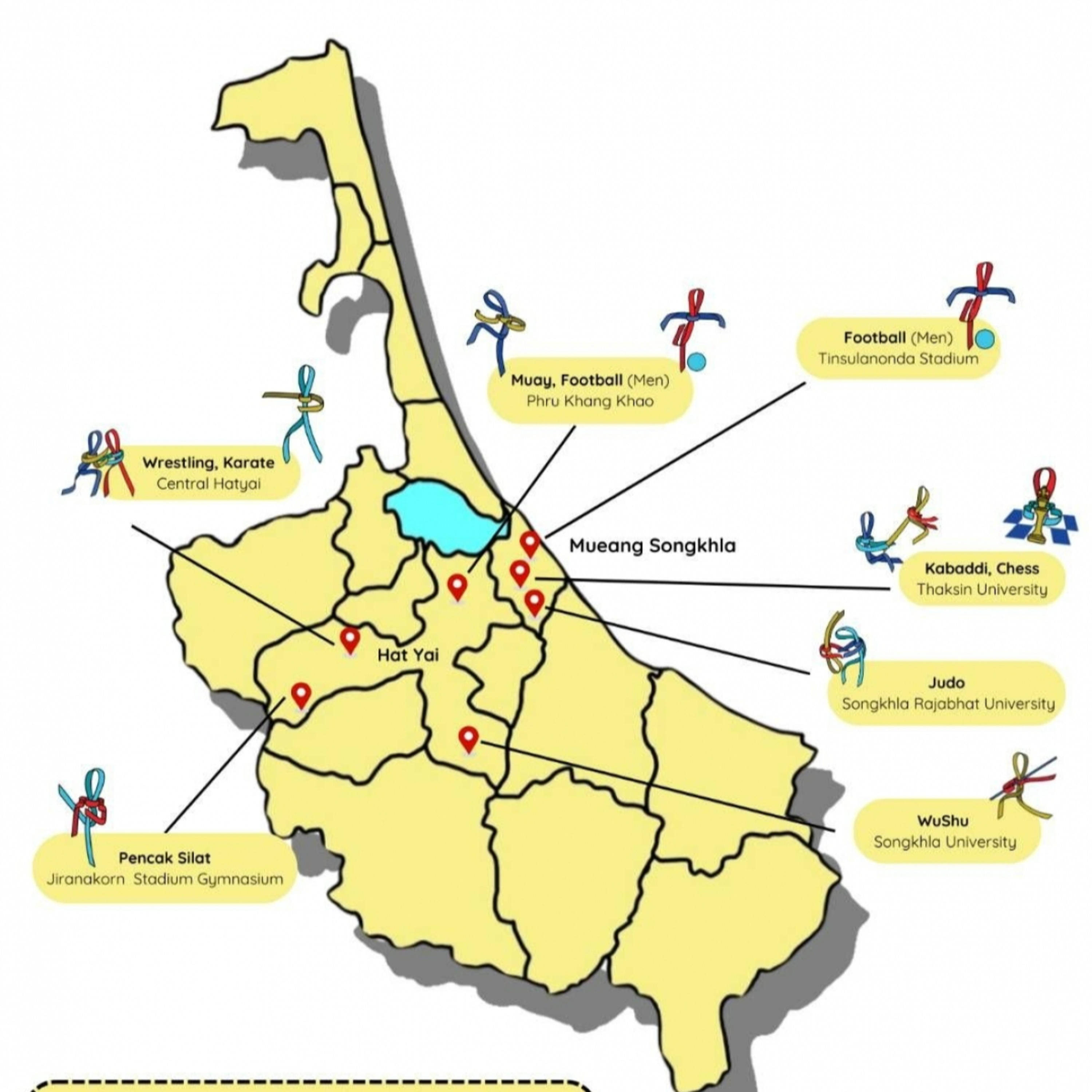 Tin quốc tế - SEA Games 33: Nguy cơ đổi địa điểm tổ chức, Songkhla tuyên bố vùng thảm họa