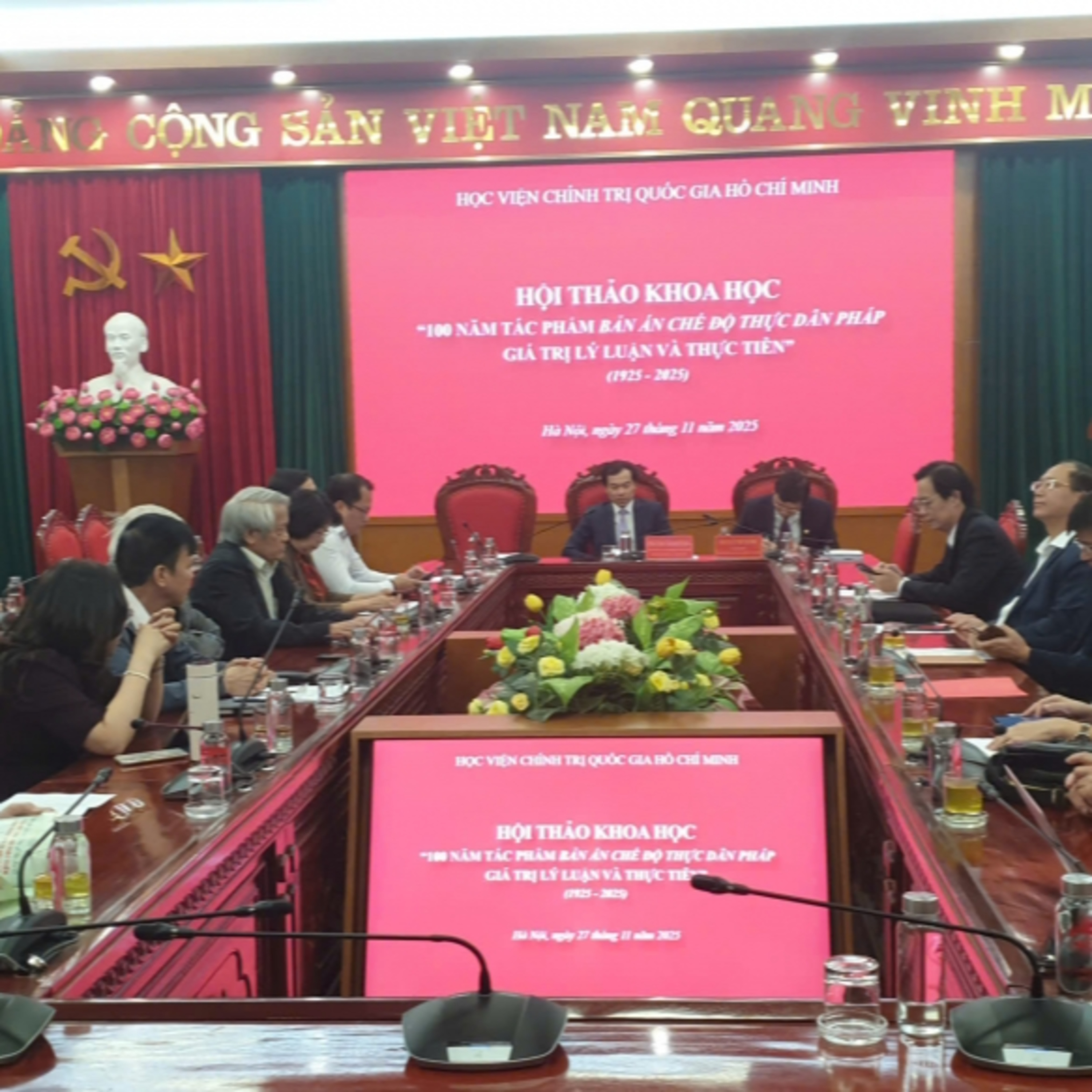 Tin trong nước - Hội thảo khoa học “100 năm tác phẩm Bản án chế độ thực dân Pháp– Giá trị lý luận và thực tiễn”