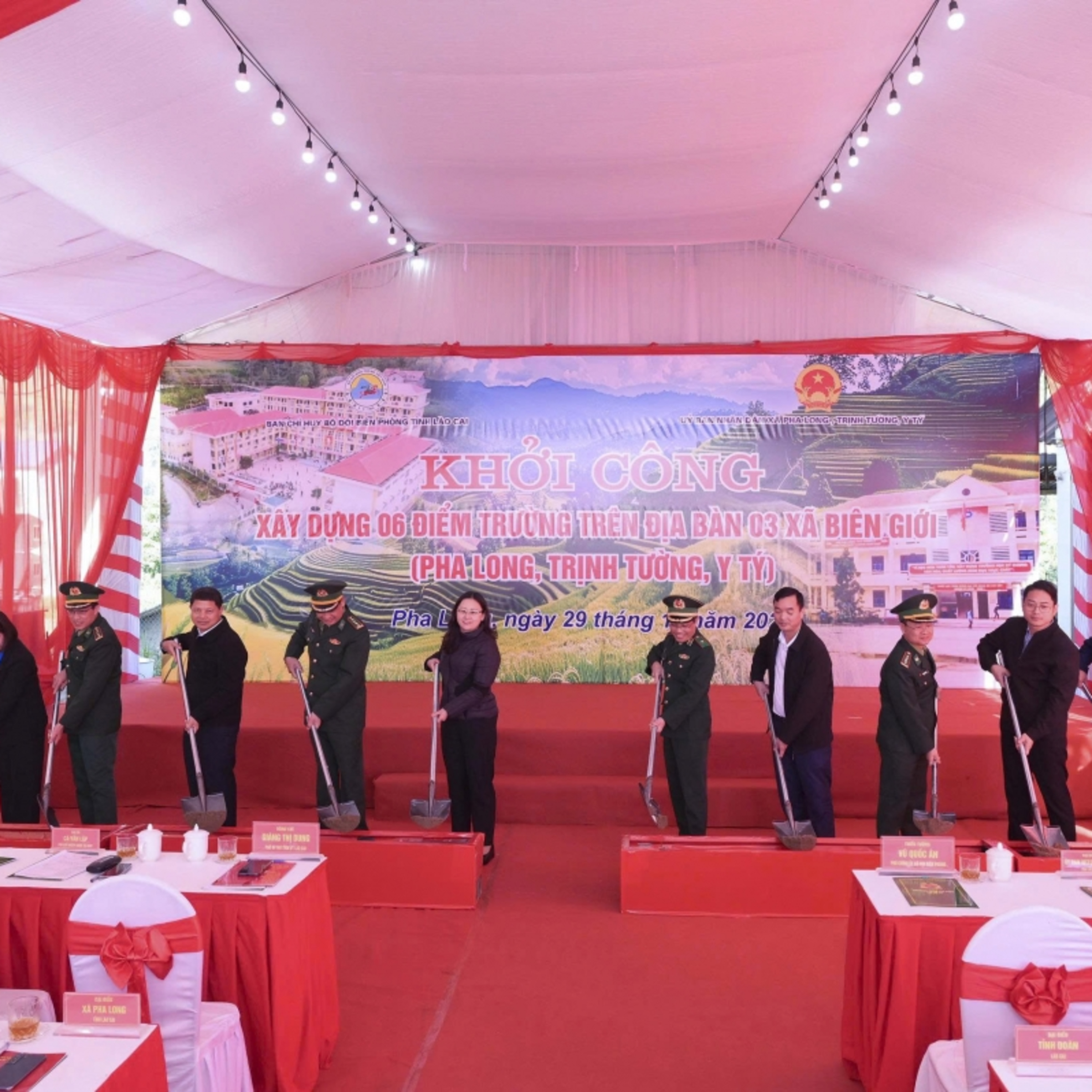 Tin trong nước - Khởi công dự án hơn 13 tỷ đồng xây 6 điểm trường vùng biên Lào Cai