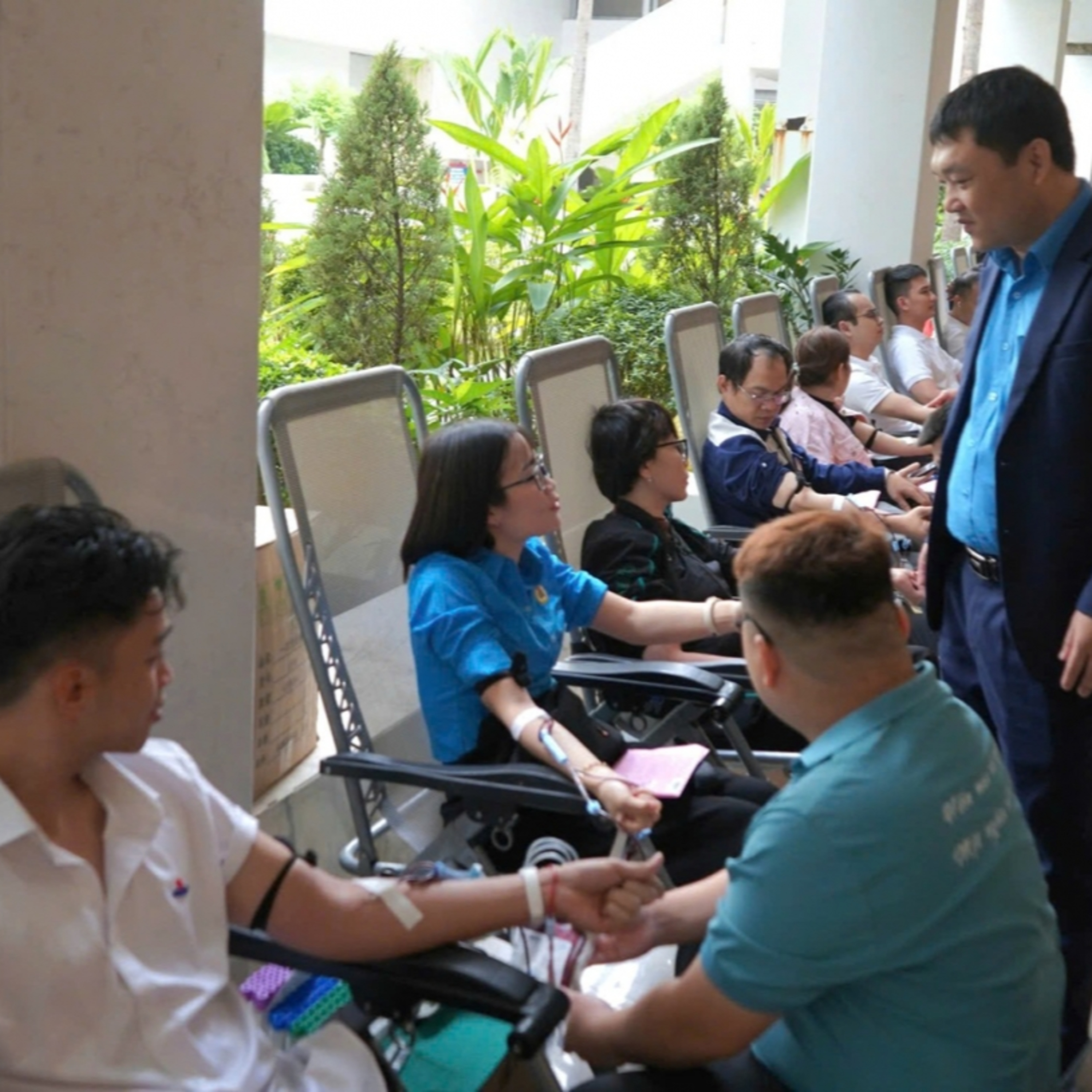 Tin trong nước - Hơn 1.000 công nhân, lao động Hải Phòng hiến máu ‘Giọt hồng yêu thương”