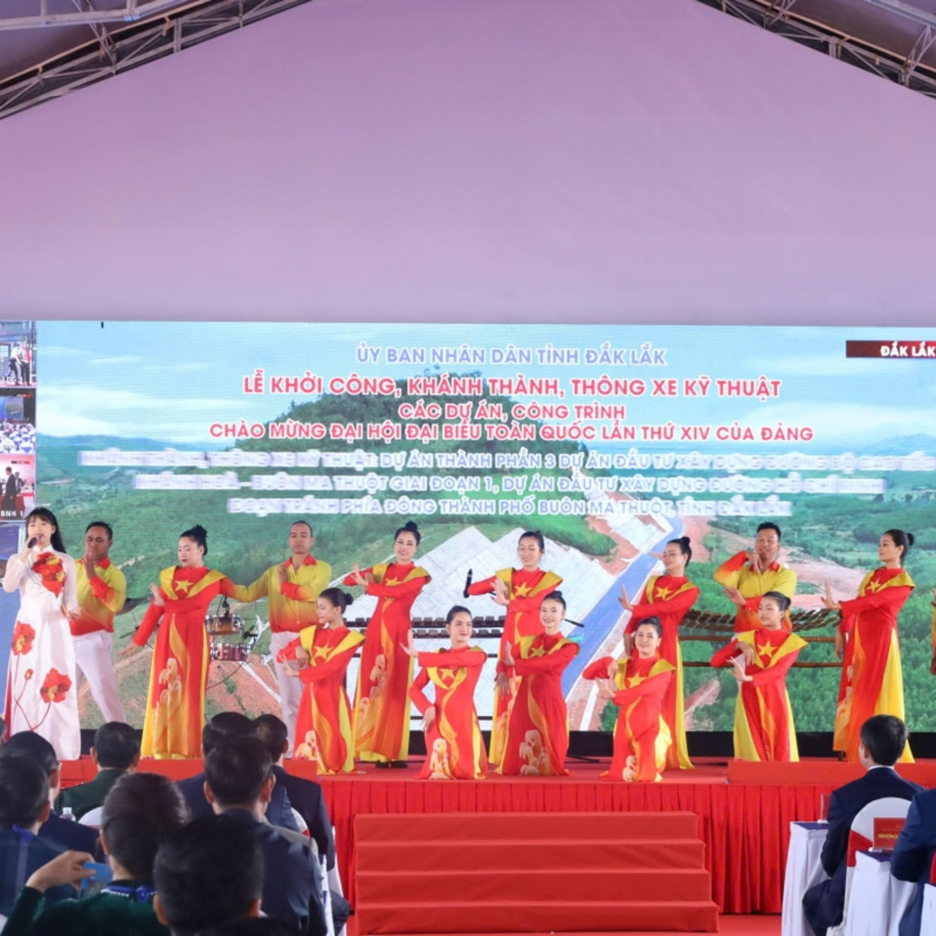 Tin trong nước - Đắk Lắk thông xe kỹ thuật và khởi công các công trình trọng điểm