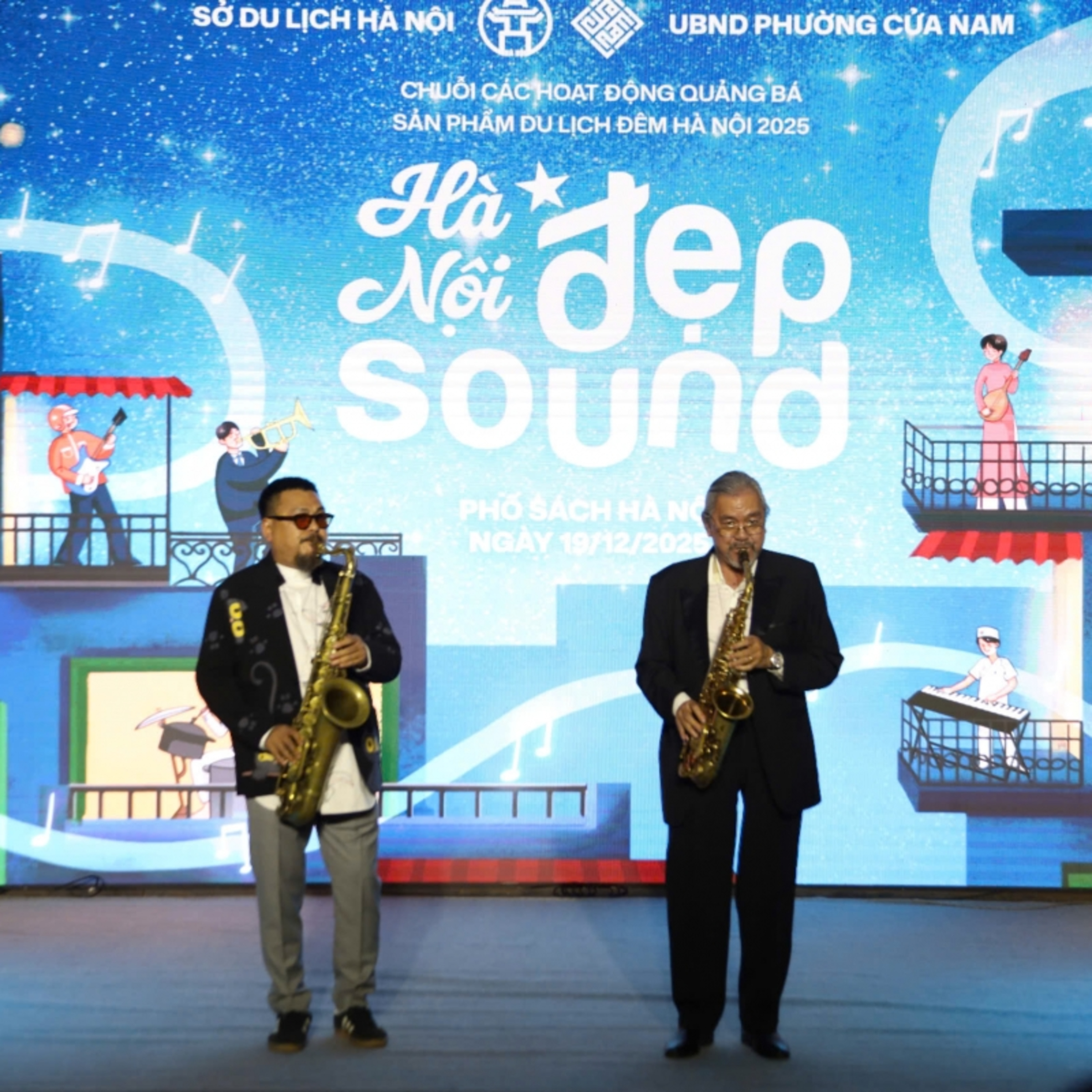 Tin trong nước - “Hà Nội Đẹp Sound”: Sản phẩm du lịch sáng tạo đánh thức phố đêm