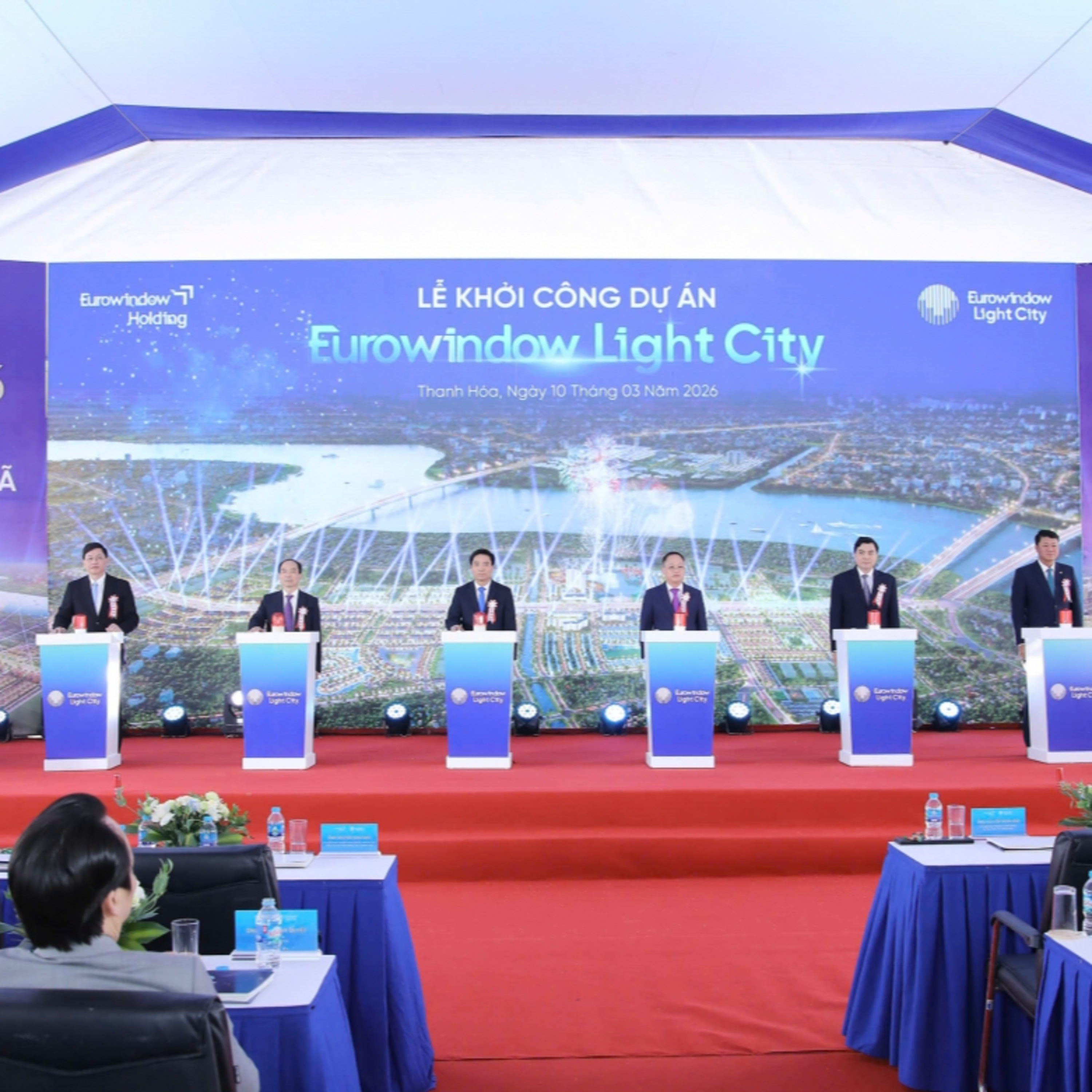 Tin trong nước - Thanh Hóa: Khởi công khu đô thị 13 nghìn tỷ bên bờ sông Mã