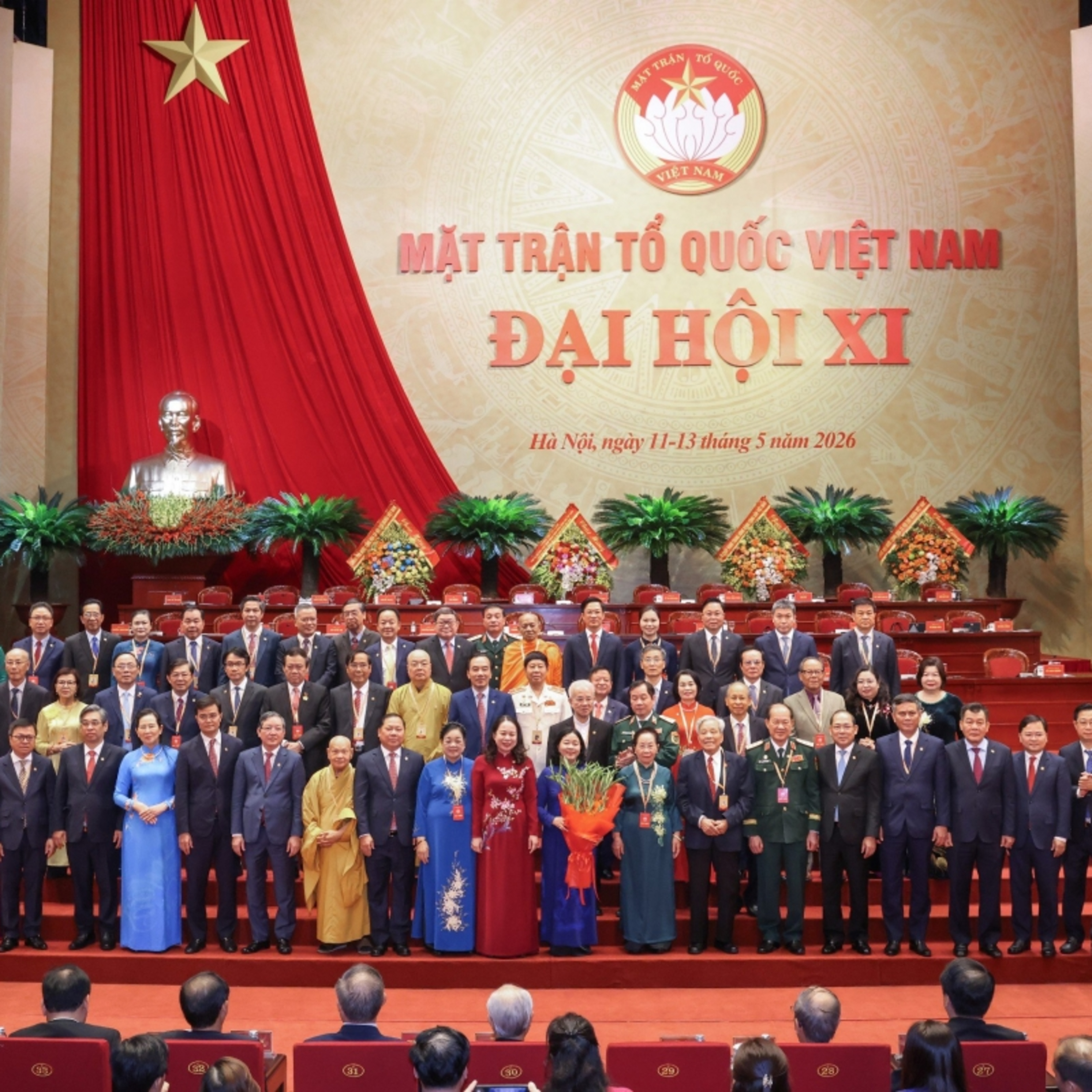 Tin Chính trị - Bế mạc Đại hội đại biểu toàn quốc Mặt trận Tổ quốc Việt Nam lần thứ XI, nhiệm kỳ 2026-2031