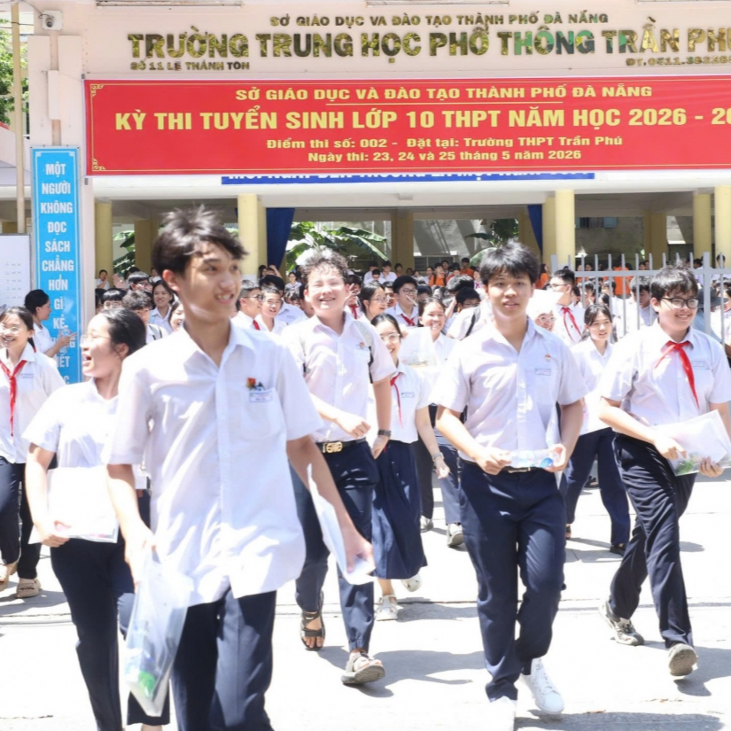 Tin Đời sống & Xã hội - Kỳ thi lớp 10 THPT ở Đà Nẵng: 169 thí sinh vắng thi, 2 thí sinh bị đình chỉ thi