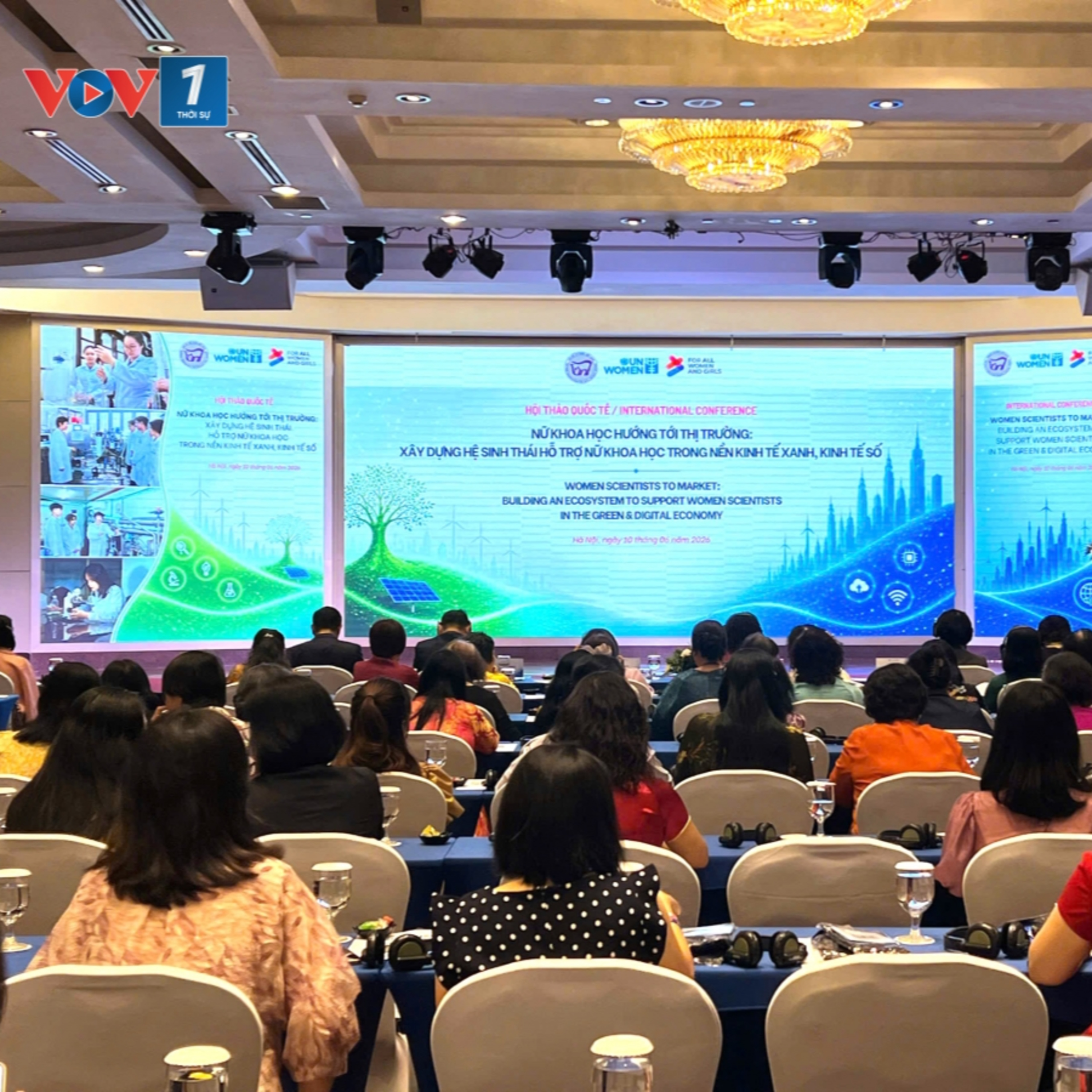 Tin Đời sống & Xã hội - Tháo gỡ rào cản để các nhà khoa học nữ biến nghiên cứu thành động lực tăng trưởng