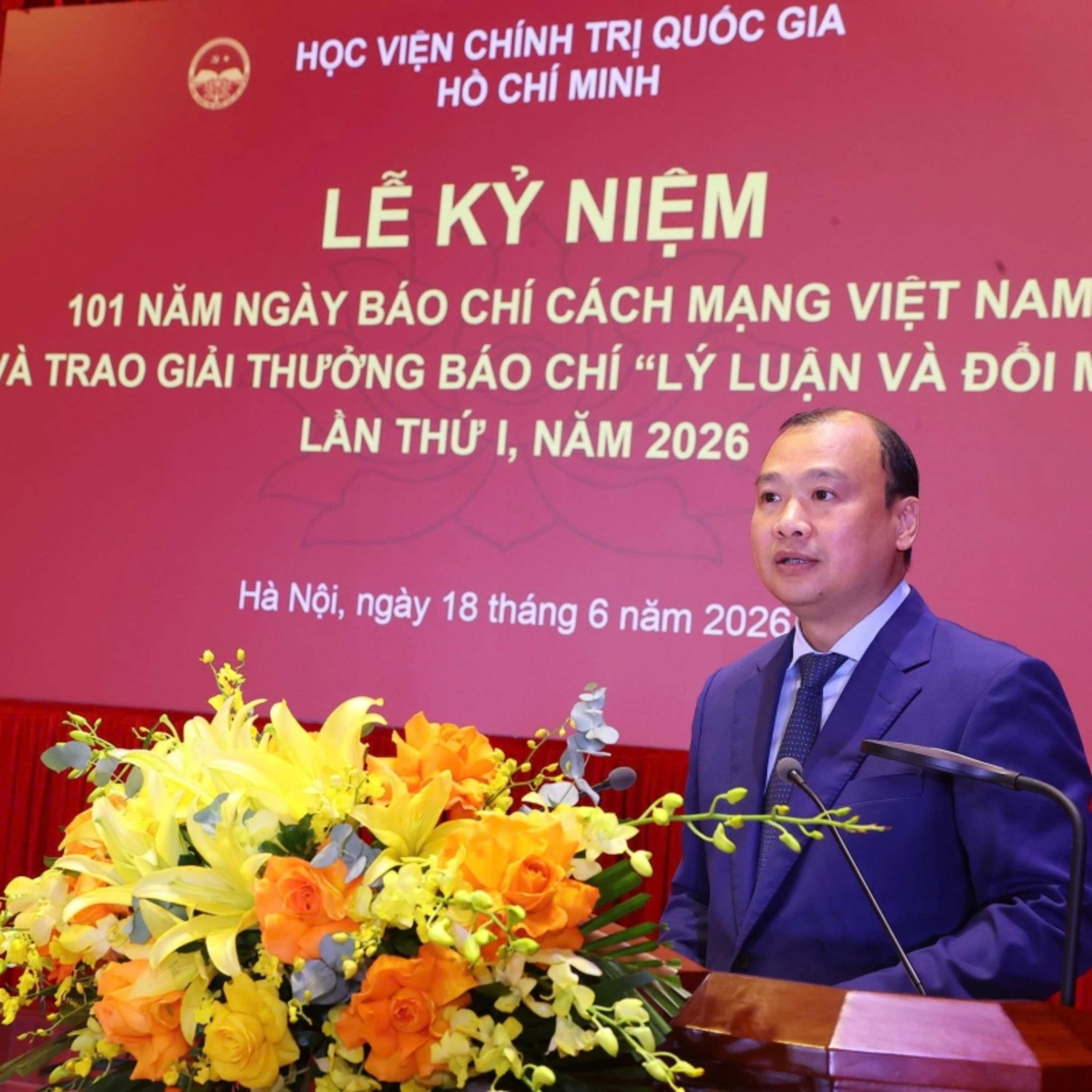 Tin Chính trị - Học viện chính trị quốc gia Hồ Chí Minh kỷ niệm 101 năm Ngày Báo chí Cách mạng Việt Nam