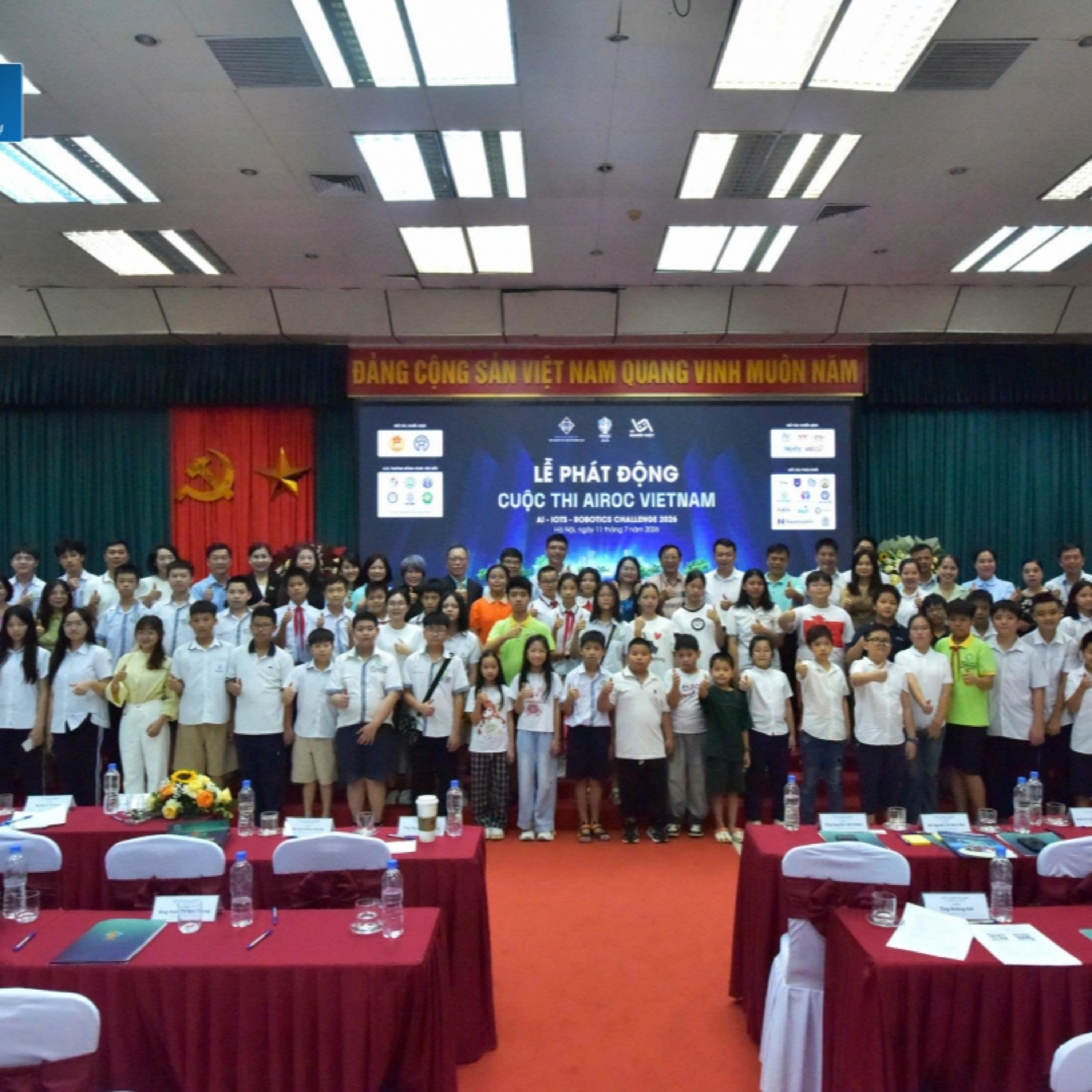 Tin Đời sống & Xã hội - Phát động cuộc thi AIROC Việt Nam 2026: Bước chuyển mình từ Robotics sang kỷ nguyên AI và IoT
