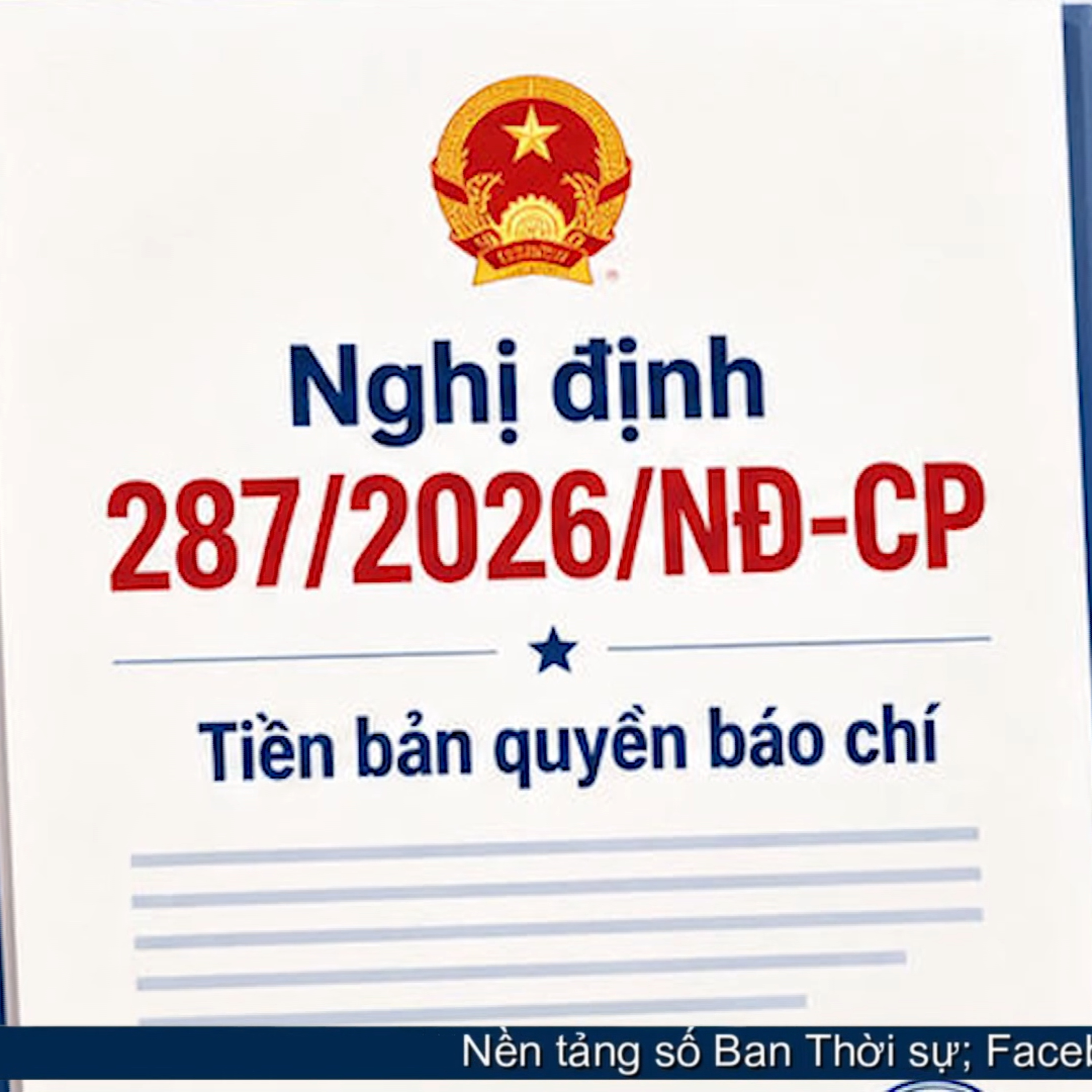 Tin trong nước - Chính phủ ban hành Quy định mới về tiền bản quyền trong lĩnh vực báo chí