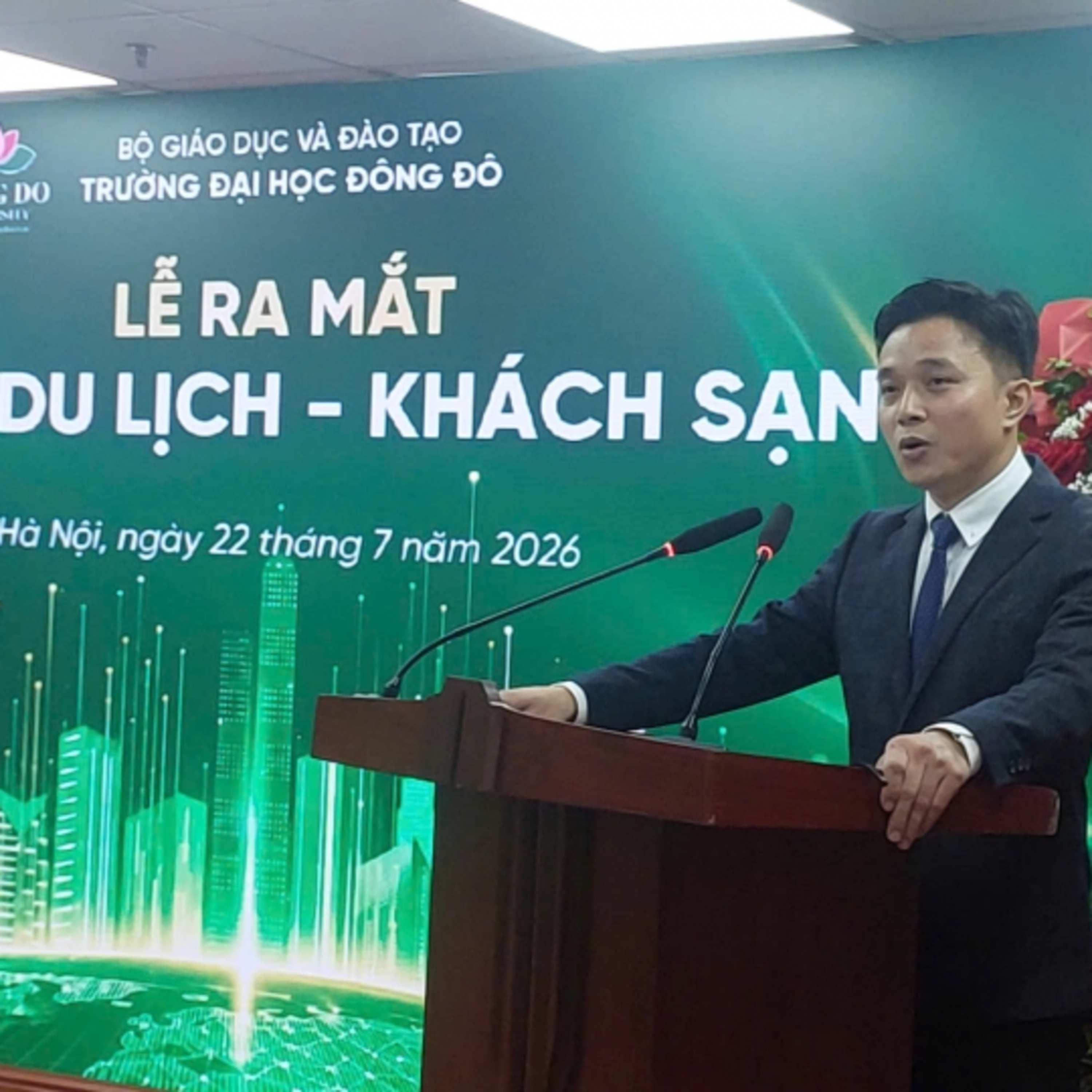 Tin Văn hoá & Du lịch - Đại học Đông Đô ra mắt Khoa Du lịch - Khách sạn, tăng cường đào tạo nhân lực ngành du lịch