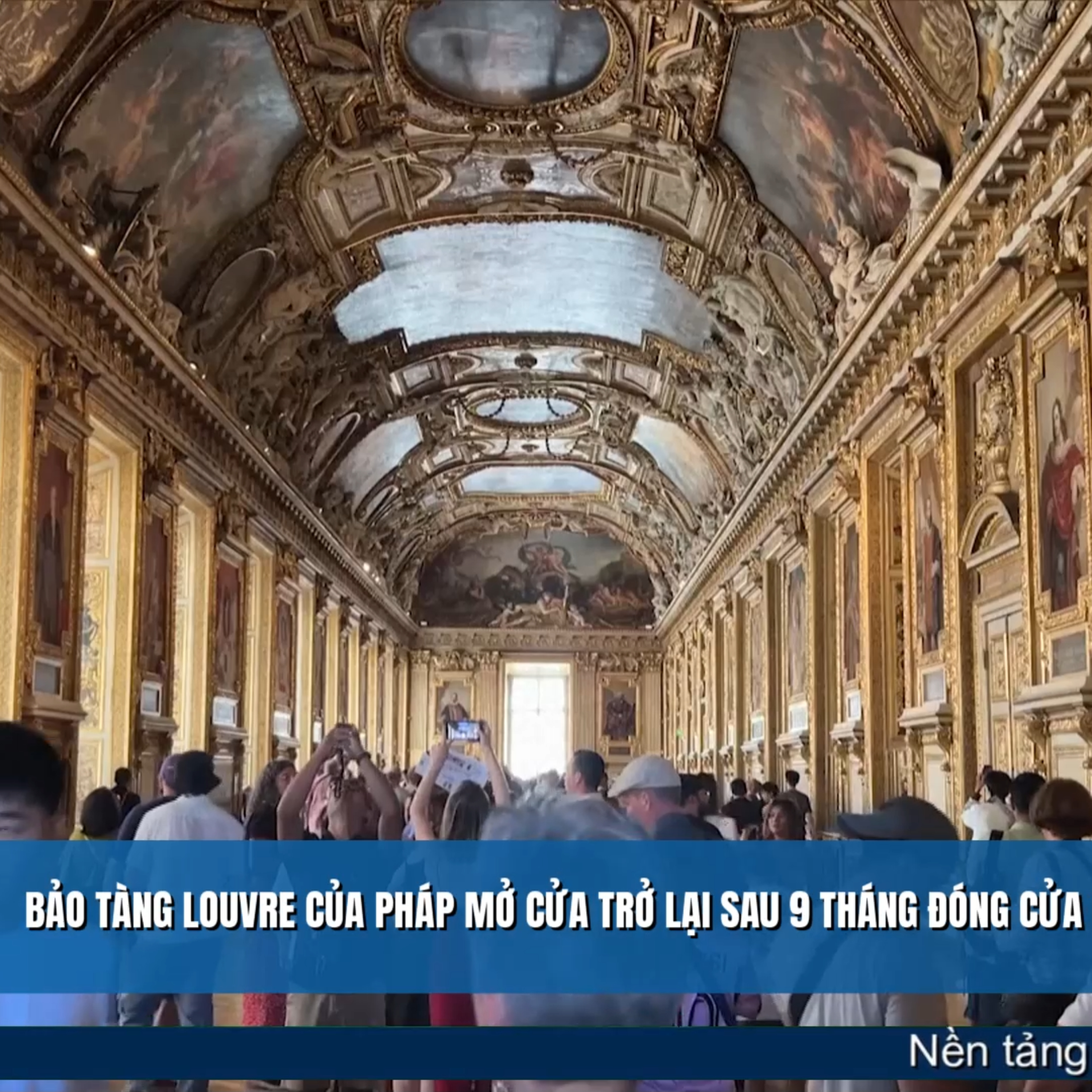 Tin quốc tế - Bảo tàng Louvre của Pháp mở cửa trở lại sau 9 tháng đóng cửa do vụ trộm
