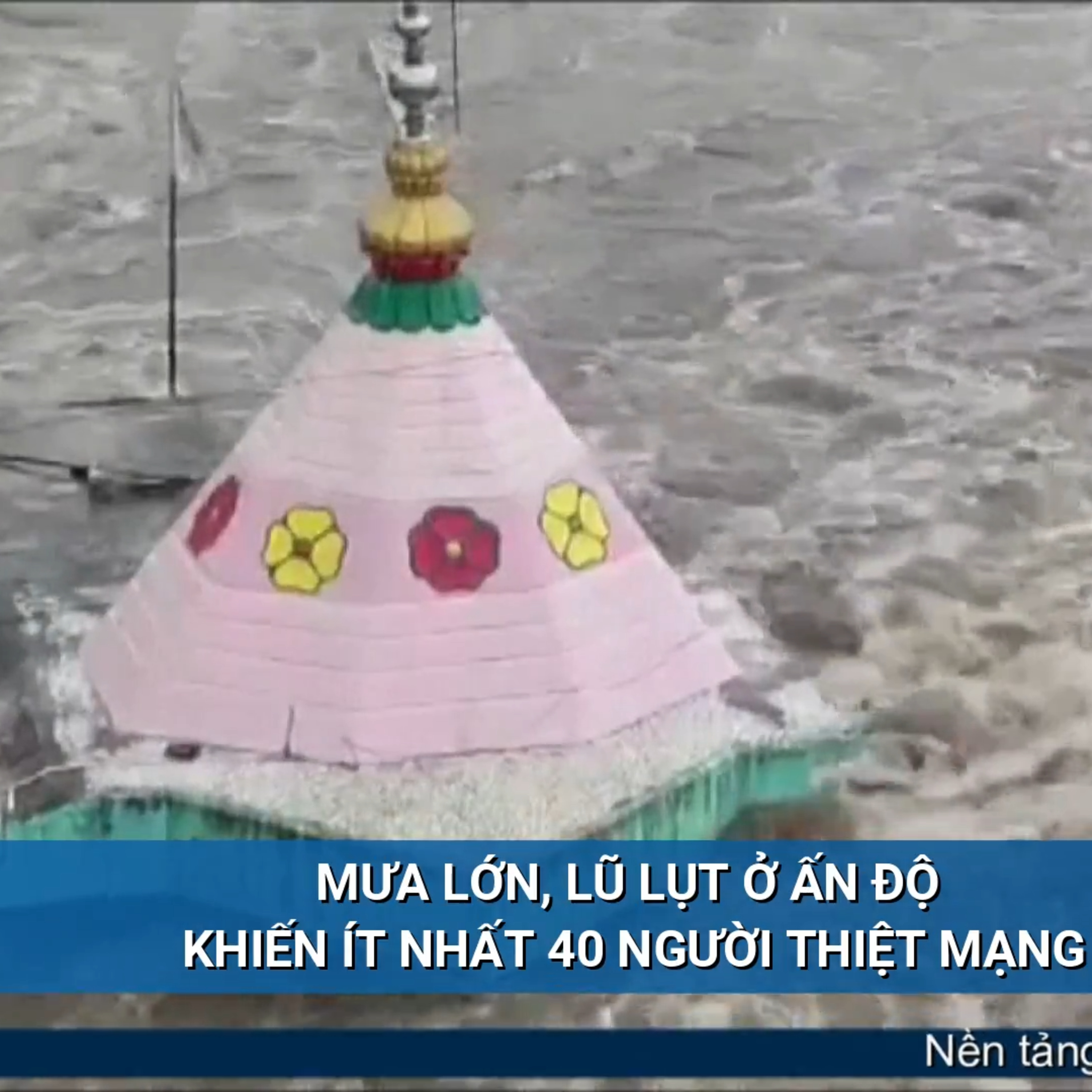 Tin quốc tế - Mưa lớn, lũ lụt ở Ấn Độ khiến ít nhất 40 người thiệt mạng