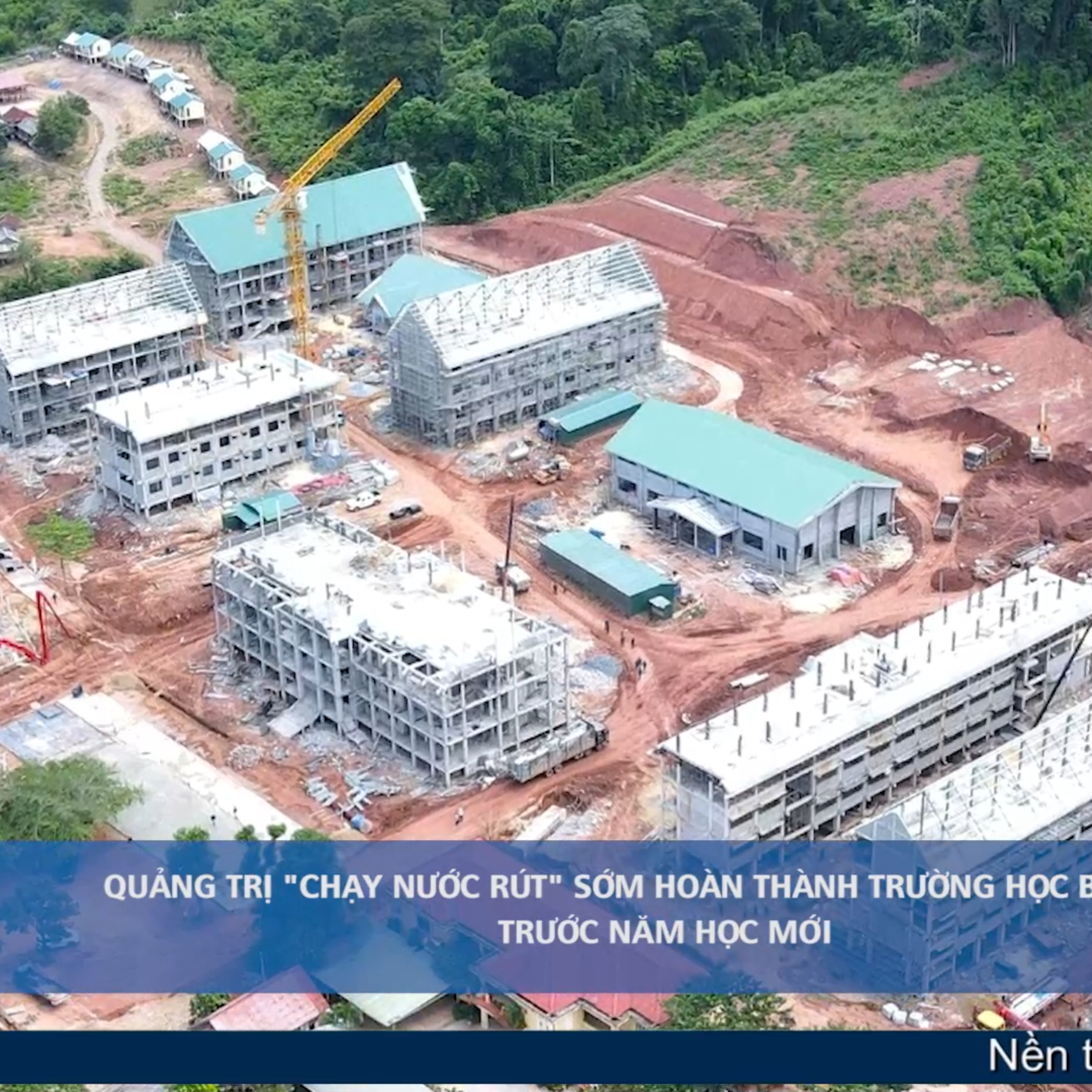 Tin trong nước - Quảng Trị “chạy nước rút” sớm hoàn thành trường học biên giới trước năm học mới