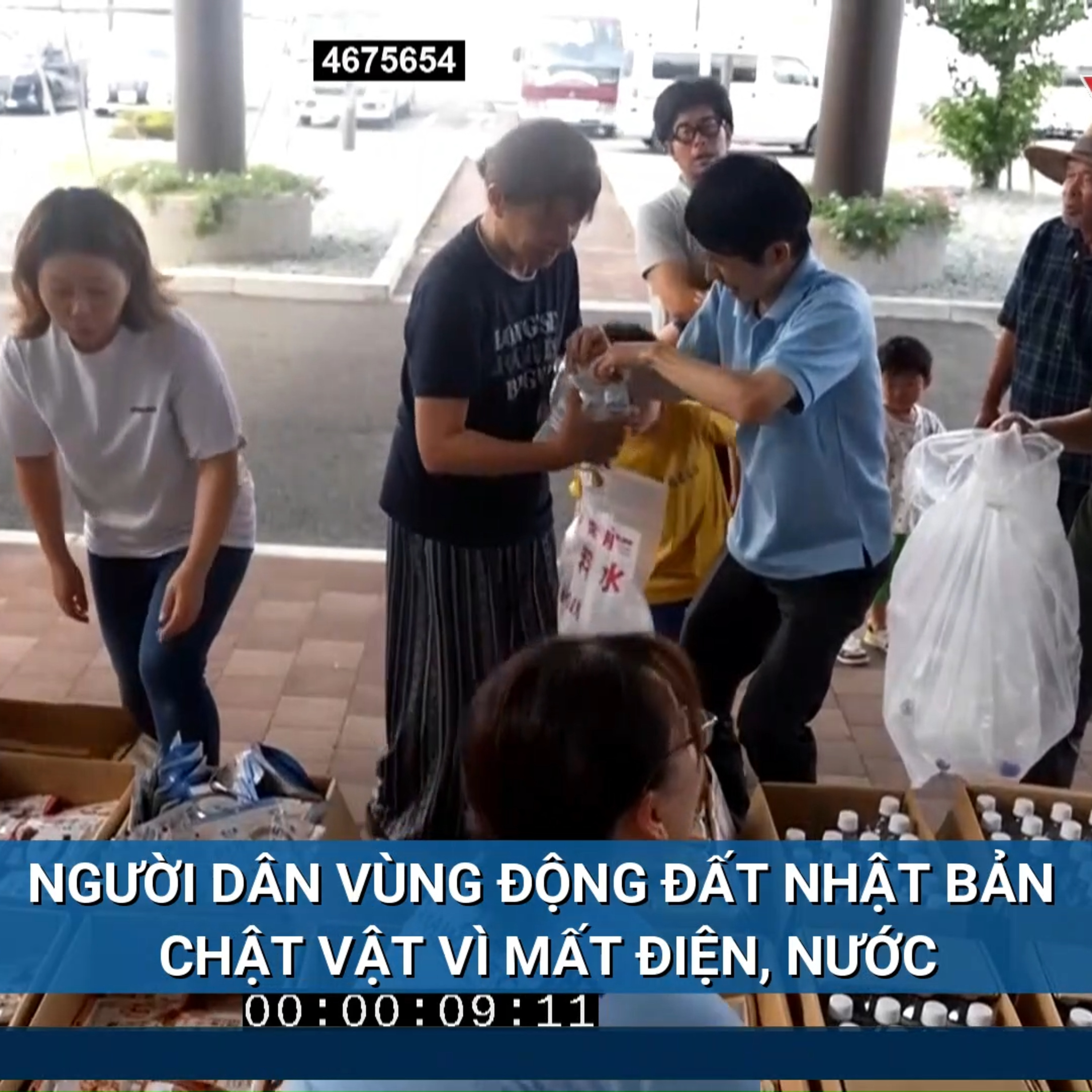 Tin thế giới - Người dân vùng động đất Nhật Bản chật vật vì mất điện, nước