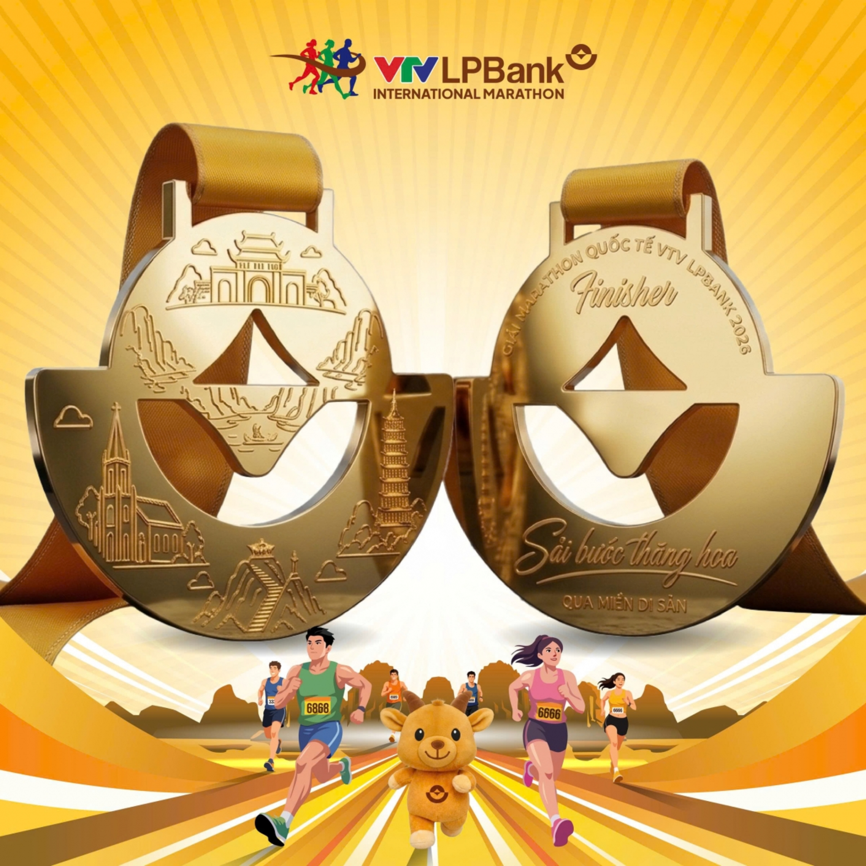 Tin trong nước - Giải Marathon Quốc tế VTV LPBank 2026 trở lại với cung đường di sản Vân Long, Ninh Bình