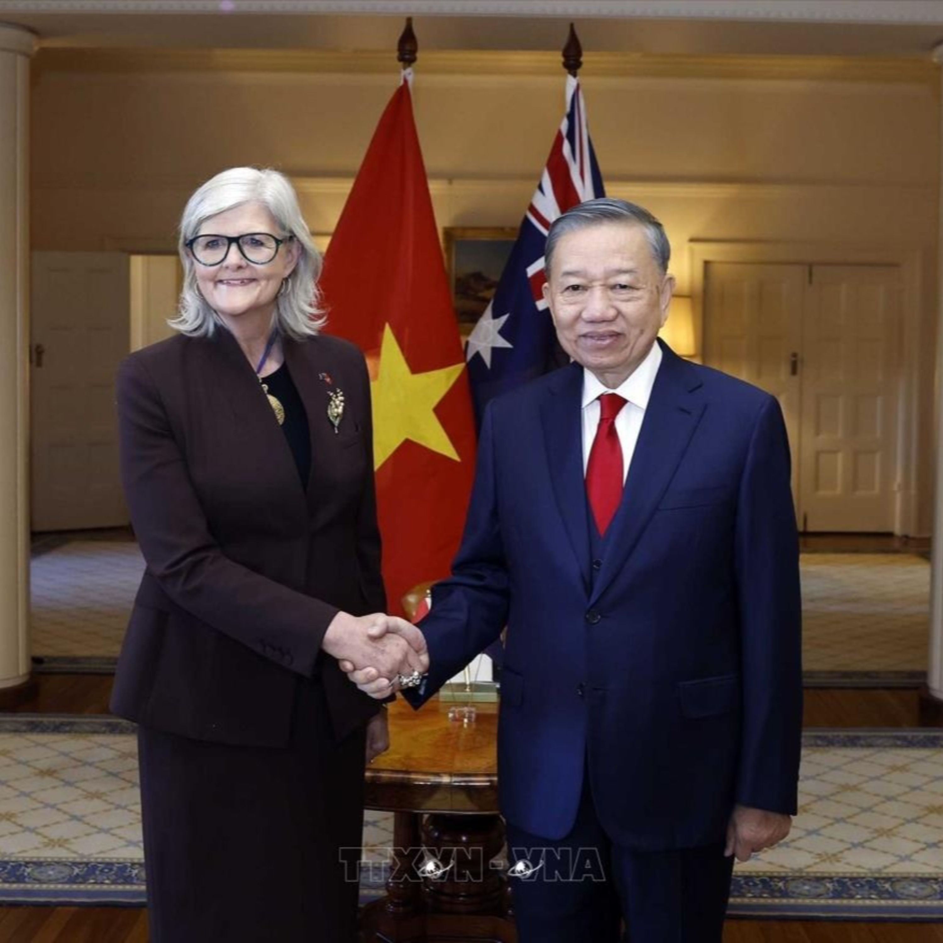 Tin Chính trị - Toàn quyền Sam Mostyn chủ trì lễ đón Tổng Bí thư, Chủ tịch nước Tô Lâm thăm cấp Nhà nước Australia